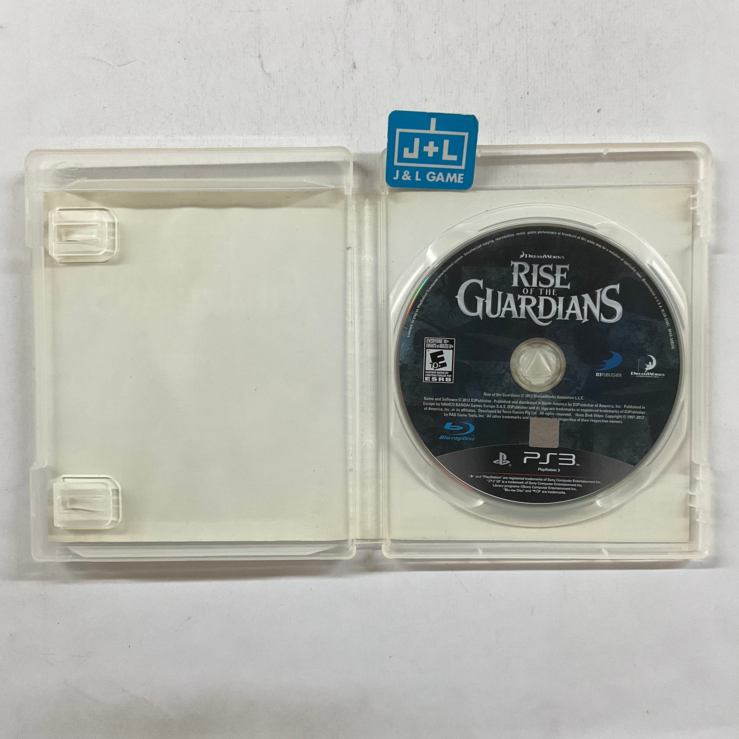 Rise of the Guardians: The Video Game - (PS3) Playstation 3 [Pre-Owned] Video Games D3PUBLISHER   