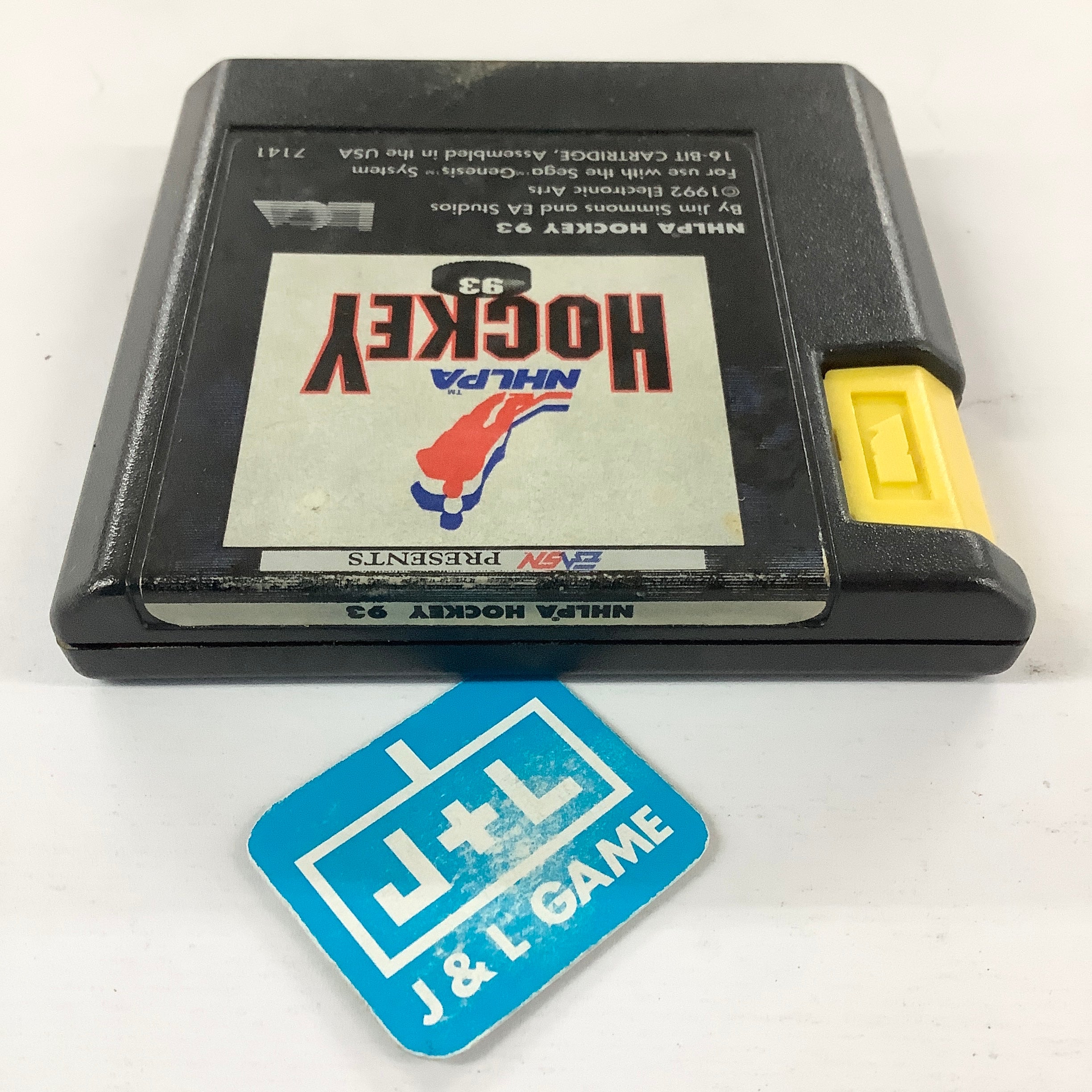 NHLPA Hockey 93 - (SG) SEGA Genesis [Pre-Owned] Video Games EA Sports   