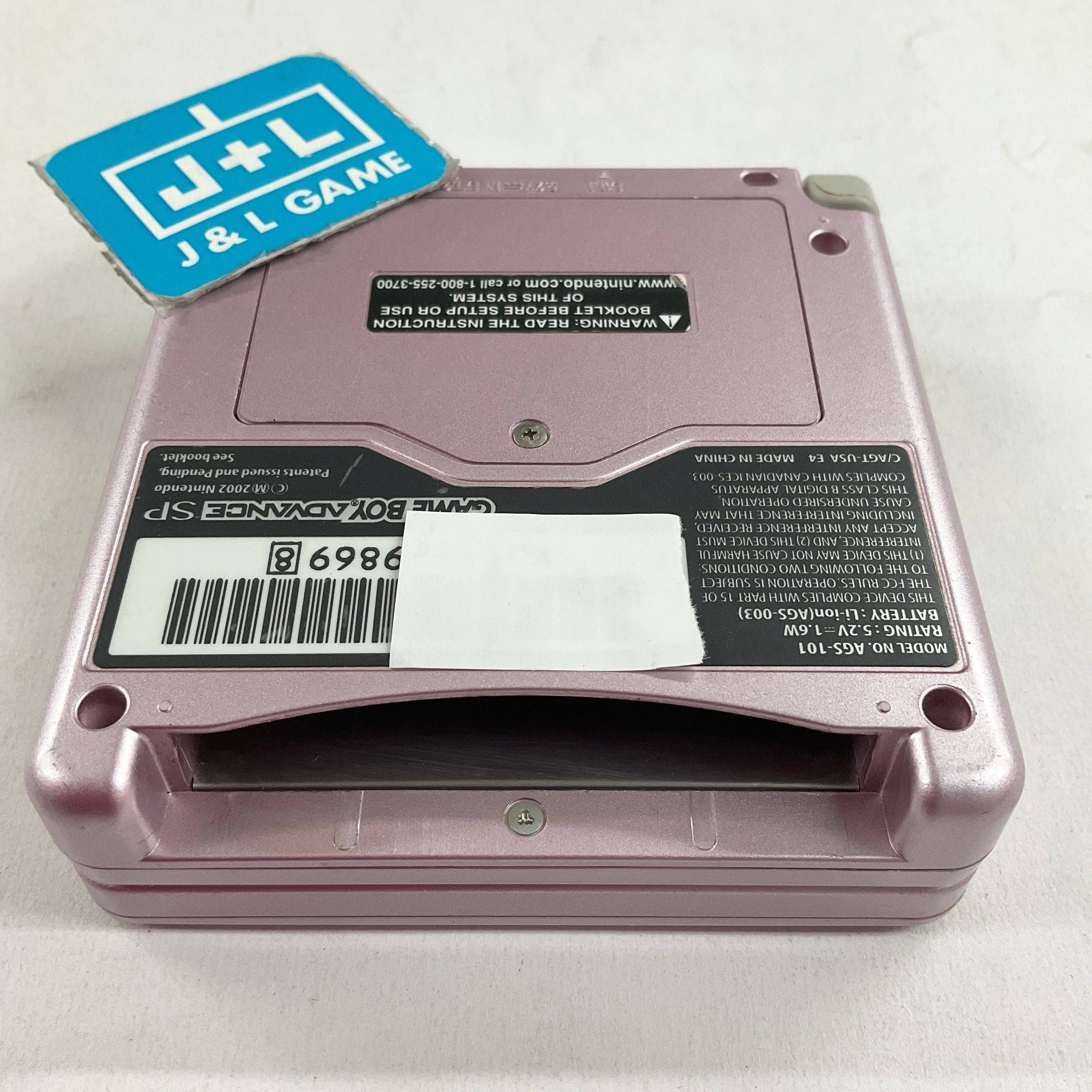 Nintendo Game Boy Advance SP Console AGS - 101 (Pearl Pink) - (GBA) Game Boy Advance SP [Pre-Owned] CONSOLE Nintendo