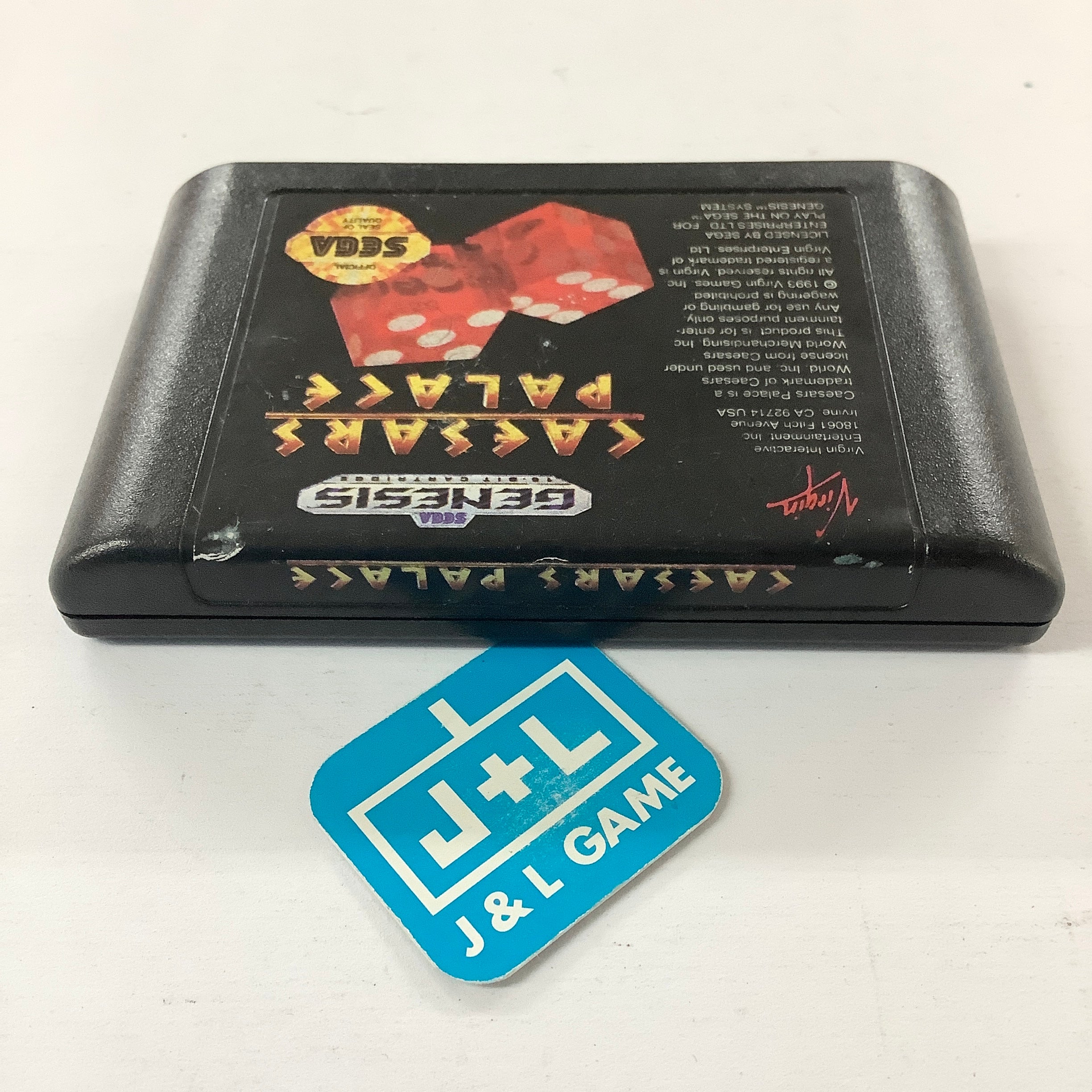 Caesars Palace - (SG) SEGA Genesis [Pre-Owned] | J&L Game