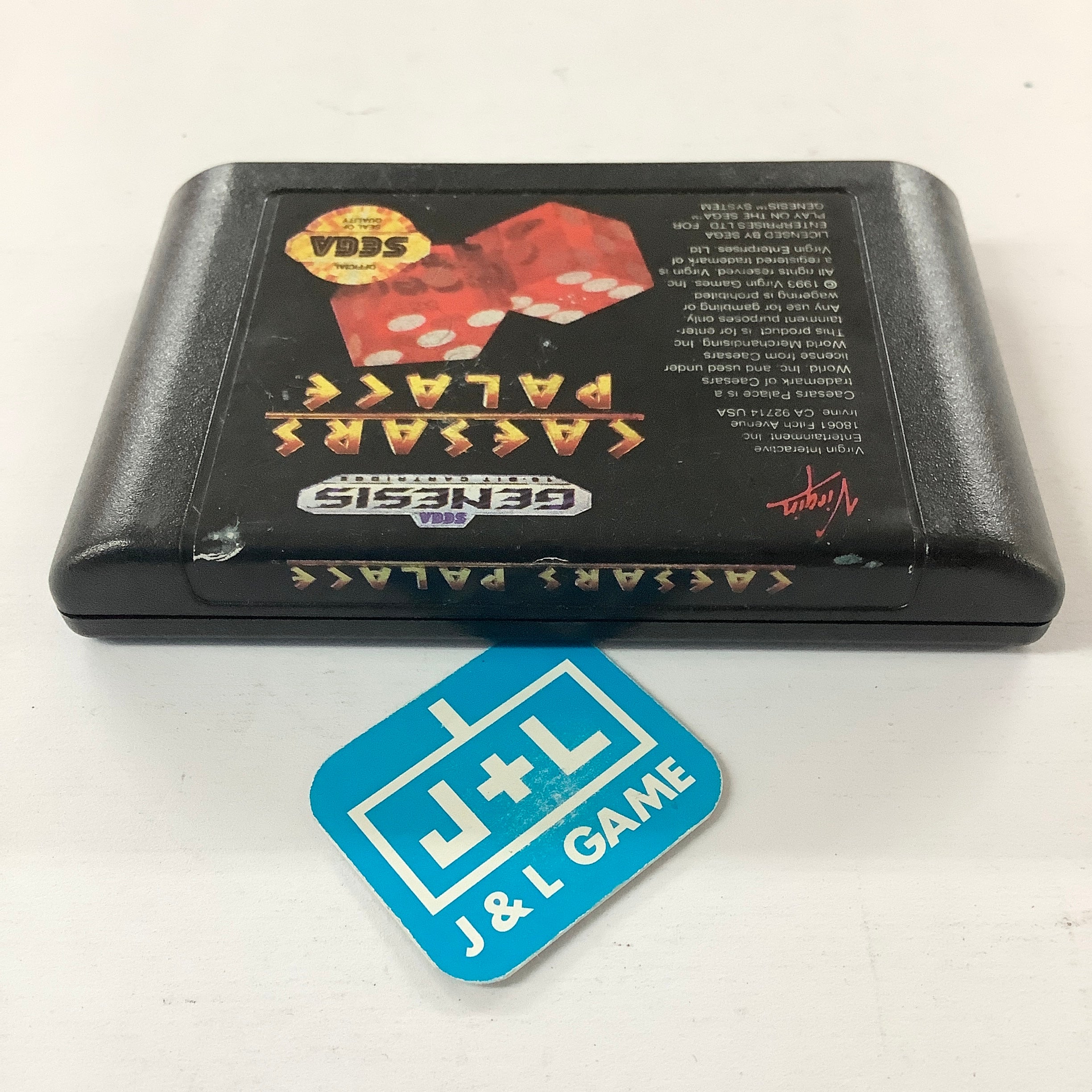 Caesars Palace - (SG) SEGA Genesis [Pre-Owned] Video Games Virgin Interactive   