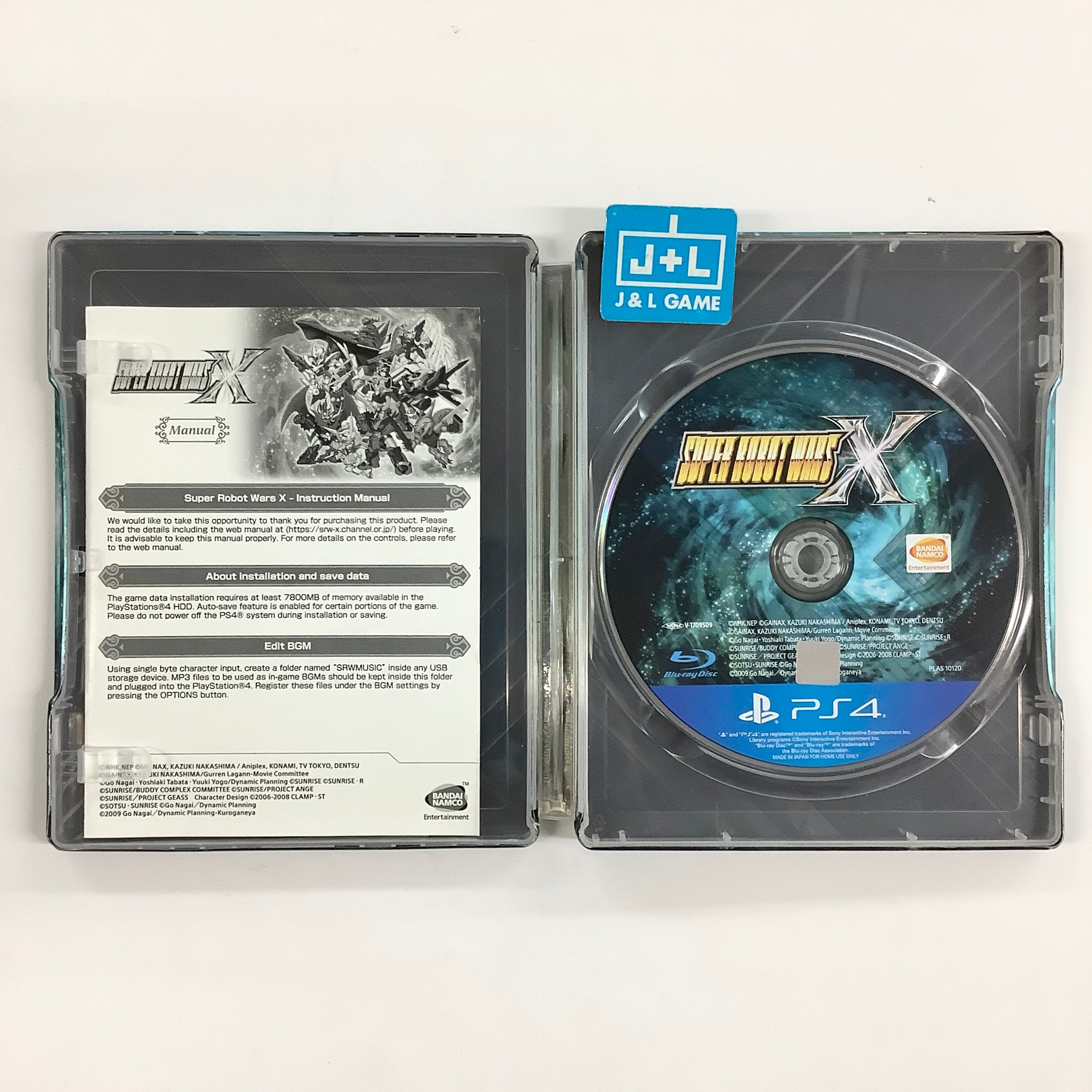 Super Robot Wars X (English Subtitles) (SteelBook) - (PS4) PlayStation 4 [Pre-Owned] (Asia Import) Video Games Bandai Namco Games