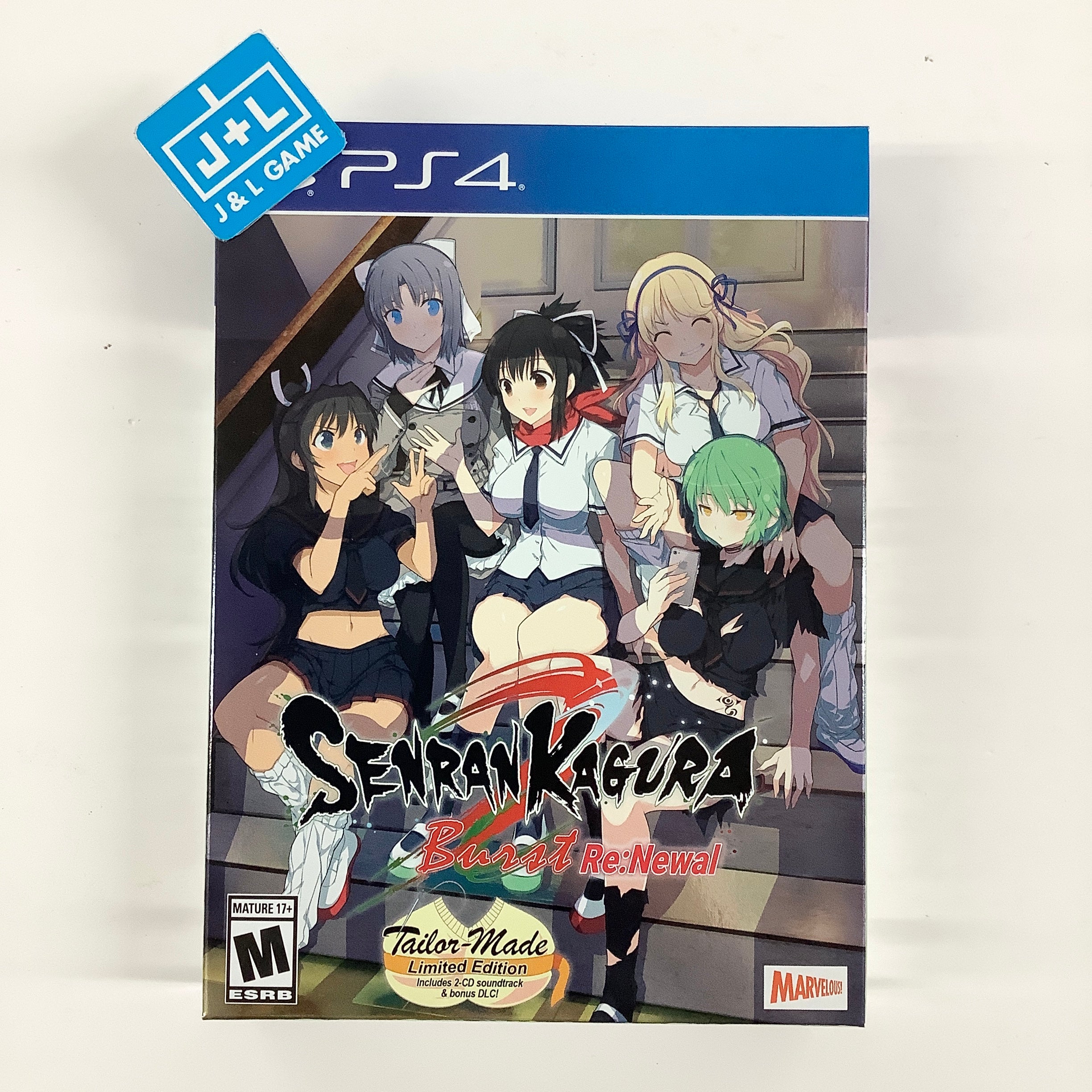 Senran Kagura Burst Re:Newal (At The Seams Edition) - (PS4) PlayStation 4 [Pre-Owned]