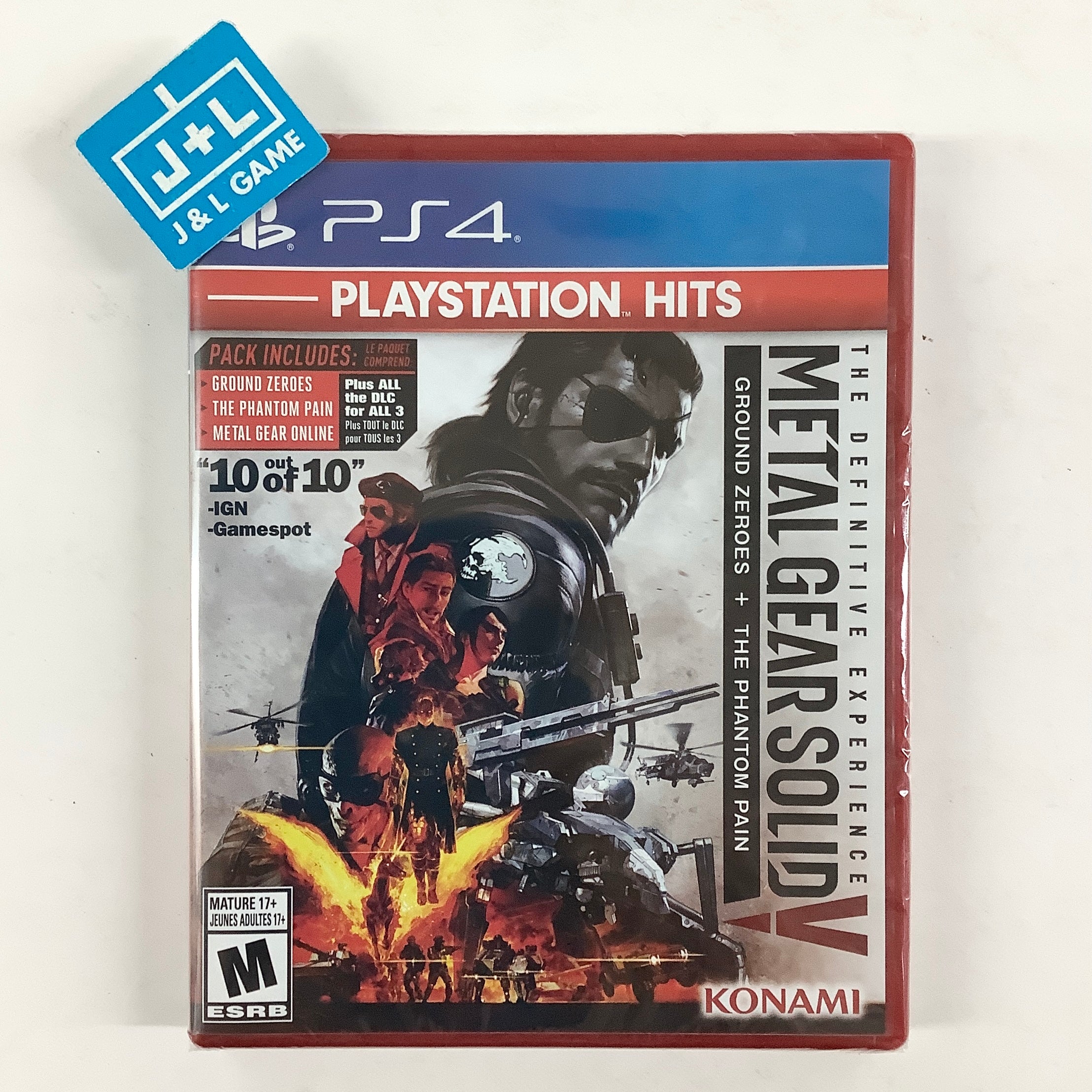 Metal Gear Solid V: The Definitive Experience (PlayStation Hits) - (PS4) PlayStation 4 Video Games Sony