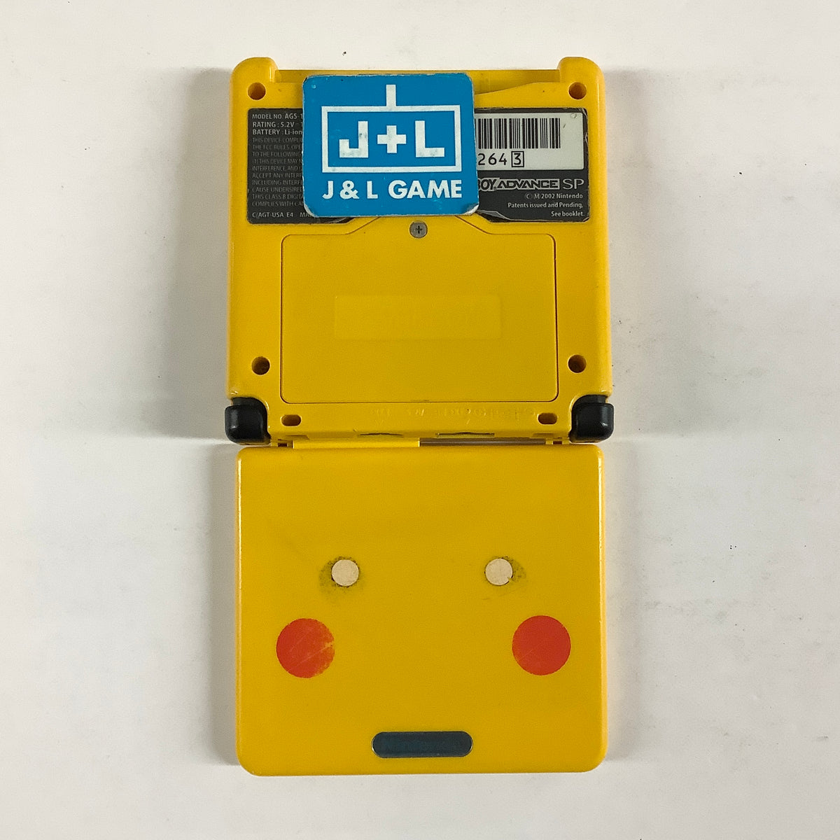 Nintendo Game Boy Advance SP Console AGS - 101 (Pikachu) - (GBA) Game Boy Advance SP [Pre-Owned]