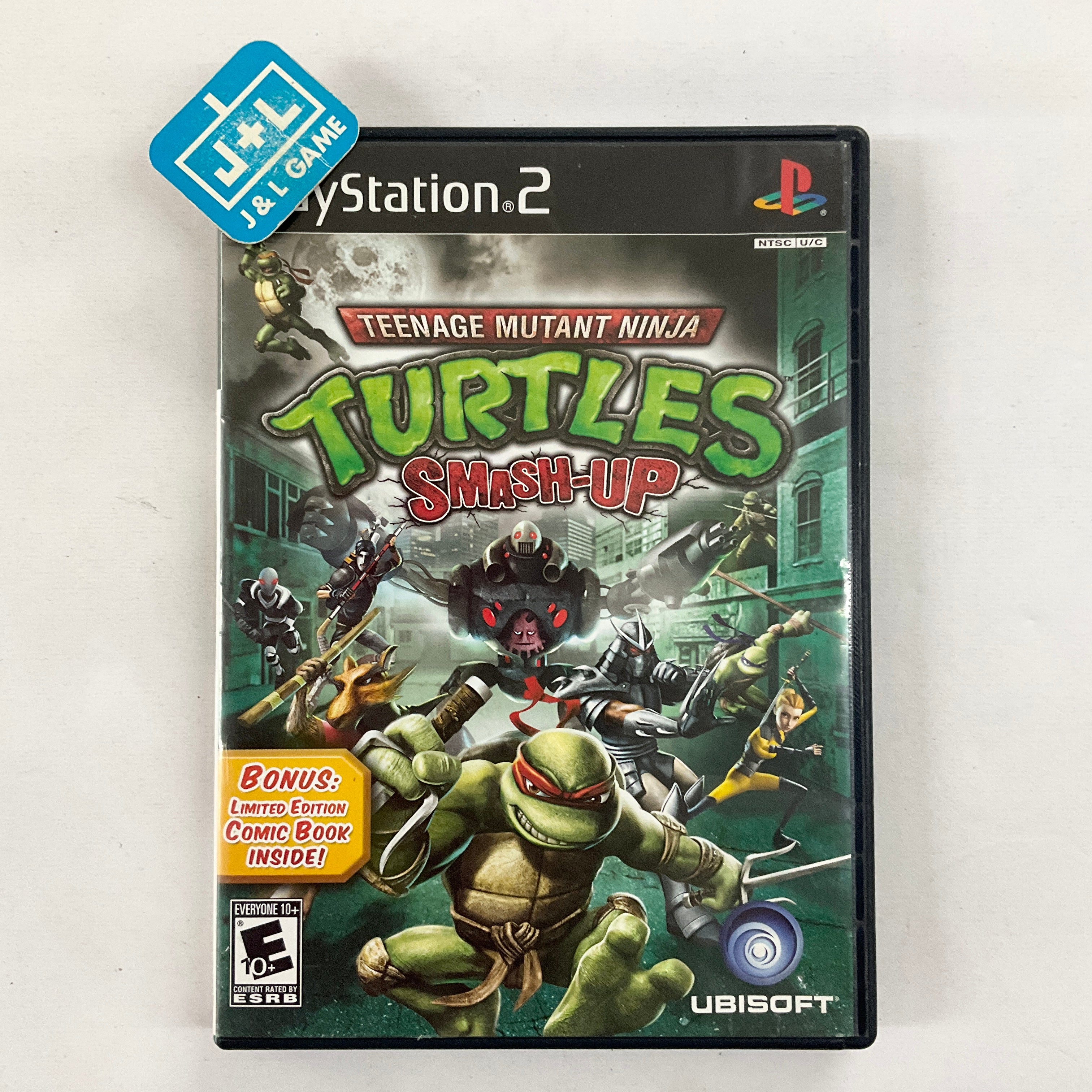 Teenage Mutant Ninja Turtles: Smash-Up - (PS2) PlayStation 2 [Pre-Owned] Video Games Ubisoft   