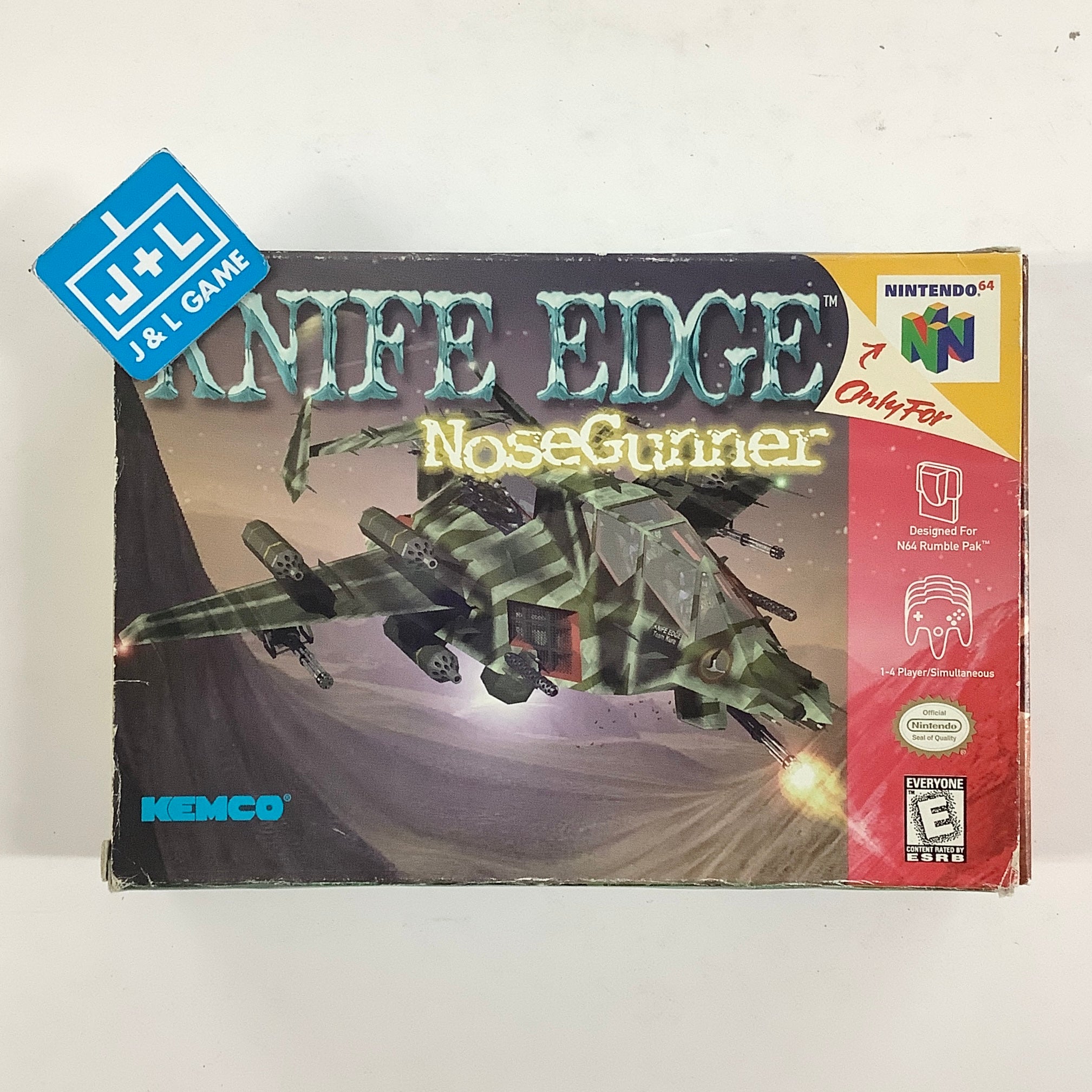 Knife Edge: NoseGunner - (N64) Nintendo 64 [Pre-Owned]