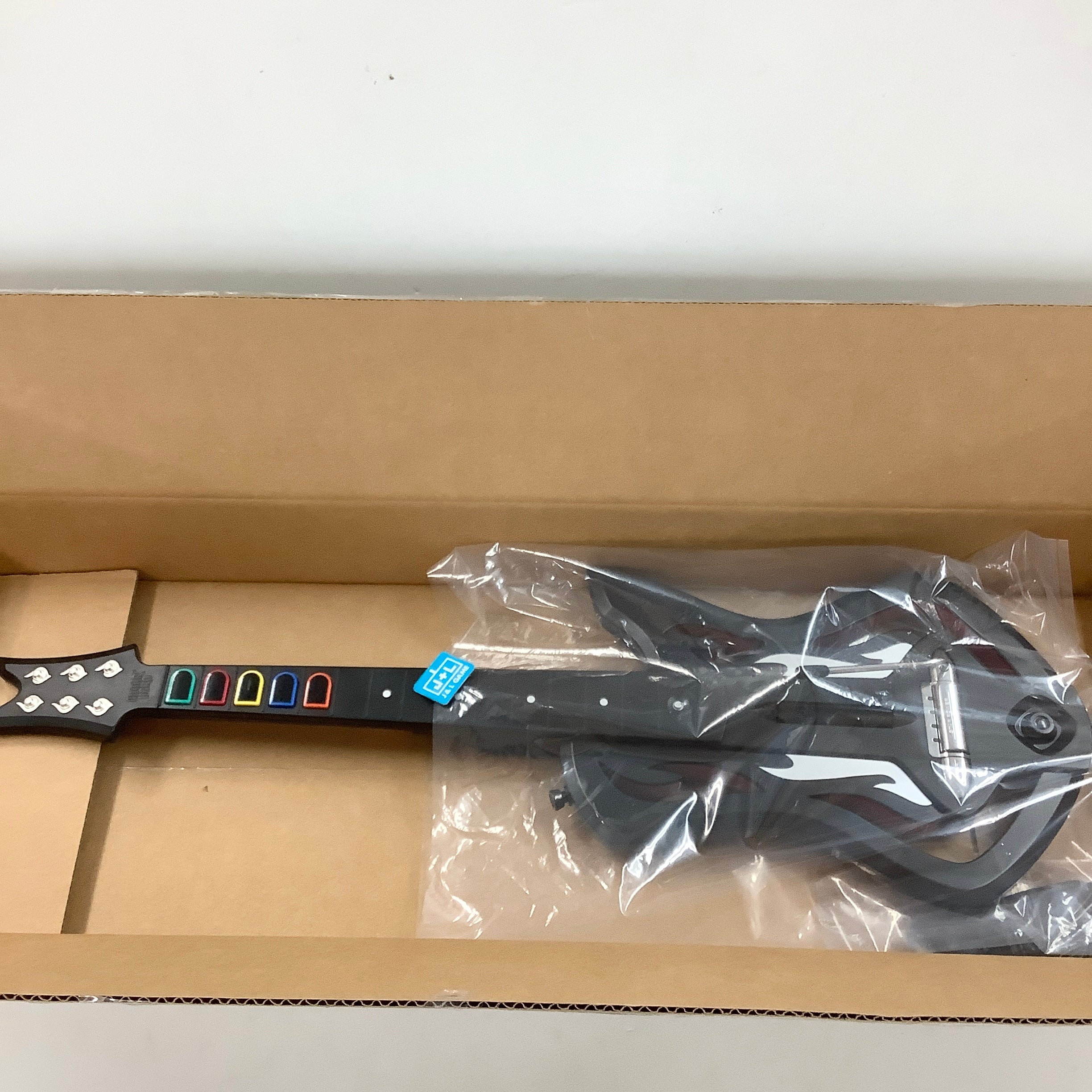 Guitar Hero Wireless Guitar Controller (Warriors of Rock) - (PS3) PlayStation 3 [Pre-Owned]