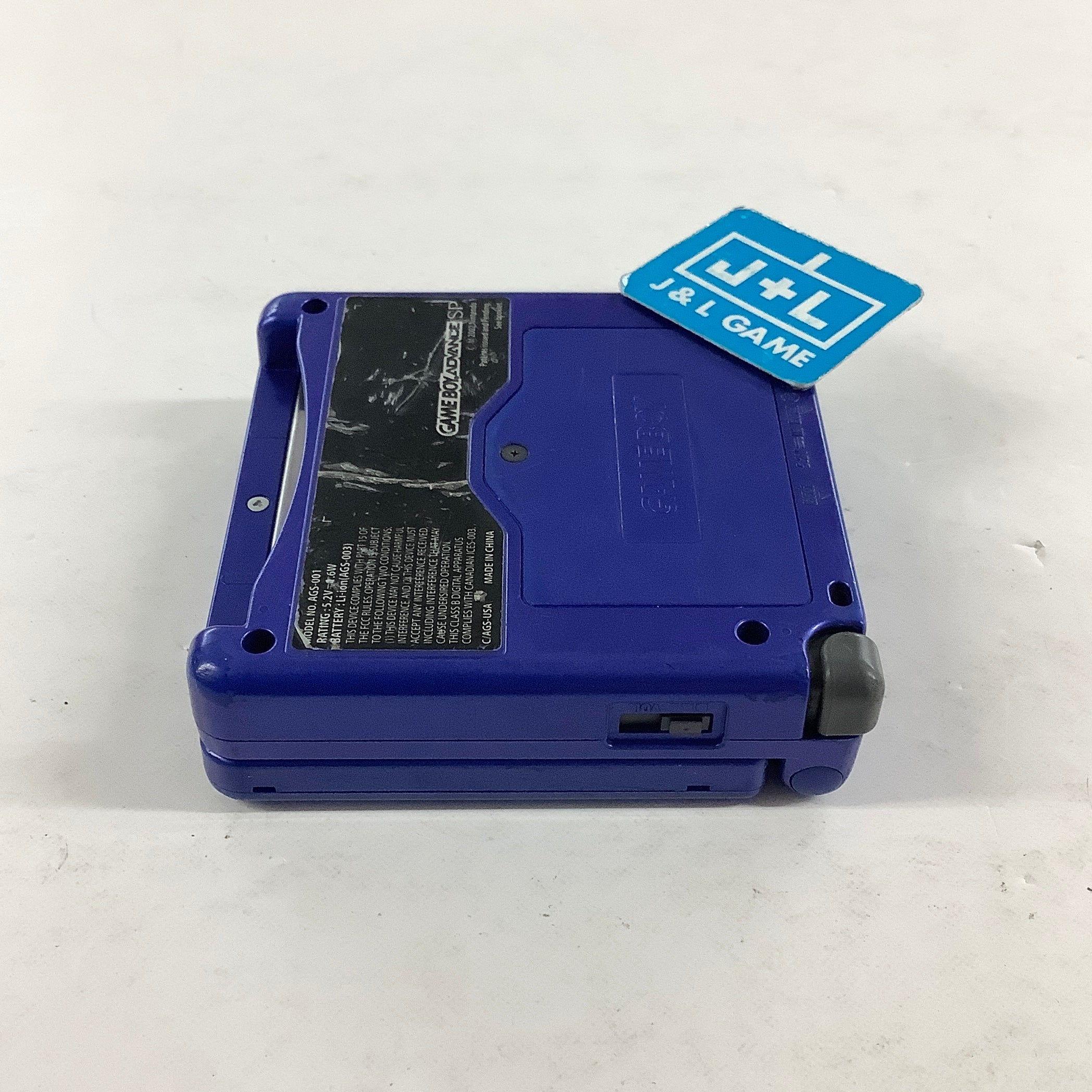 Nintendo Game Boy Advance SP Console AGS-001 (Cobalt Blue) - (GBA) Game Boy Advance SP [Pre-Owned] CONSOLE Nintendo