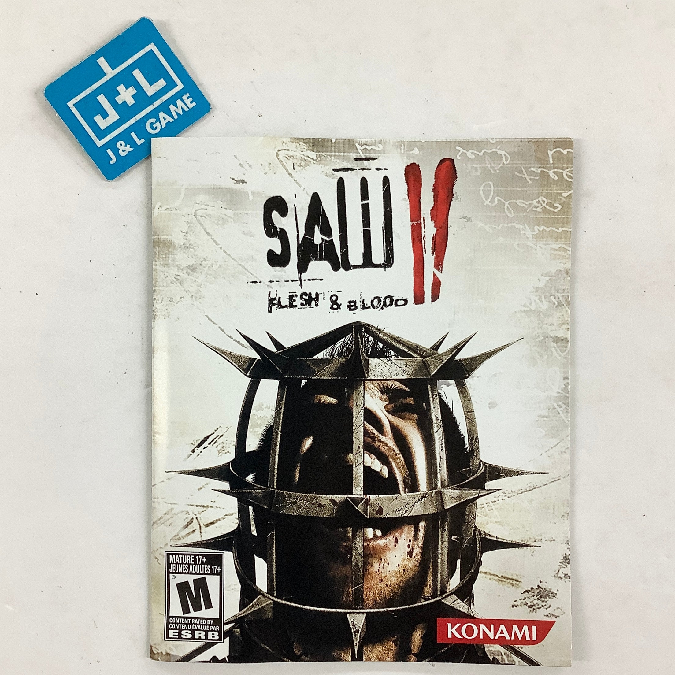 Saw II: Flesh & Blood - (PS3) PlayStation 3 [Pre-Owned] Video Games Konami