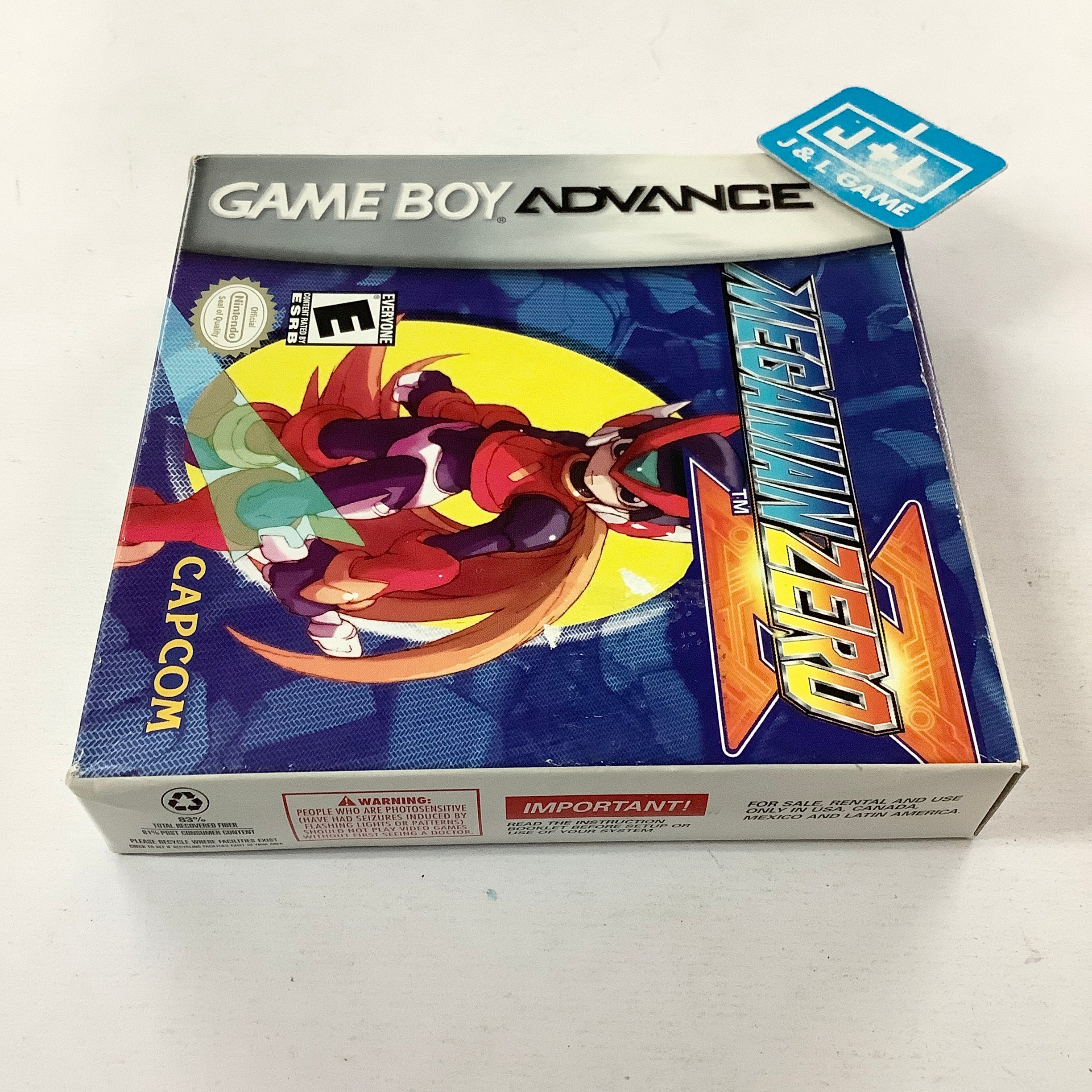 Mega Man Zero - (GBA) Game Boy Advance [Pre-Owned] Video Games Capcom   