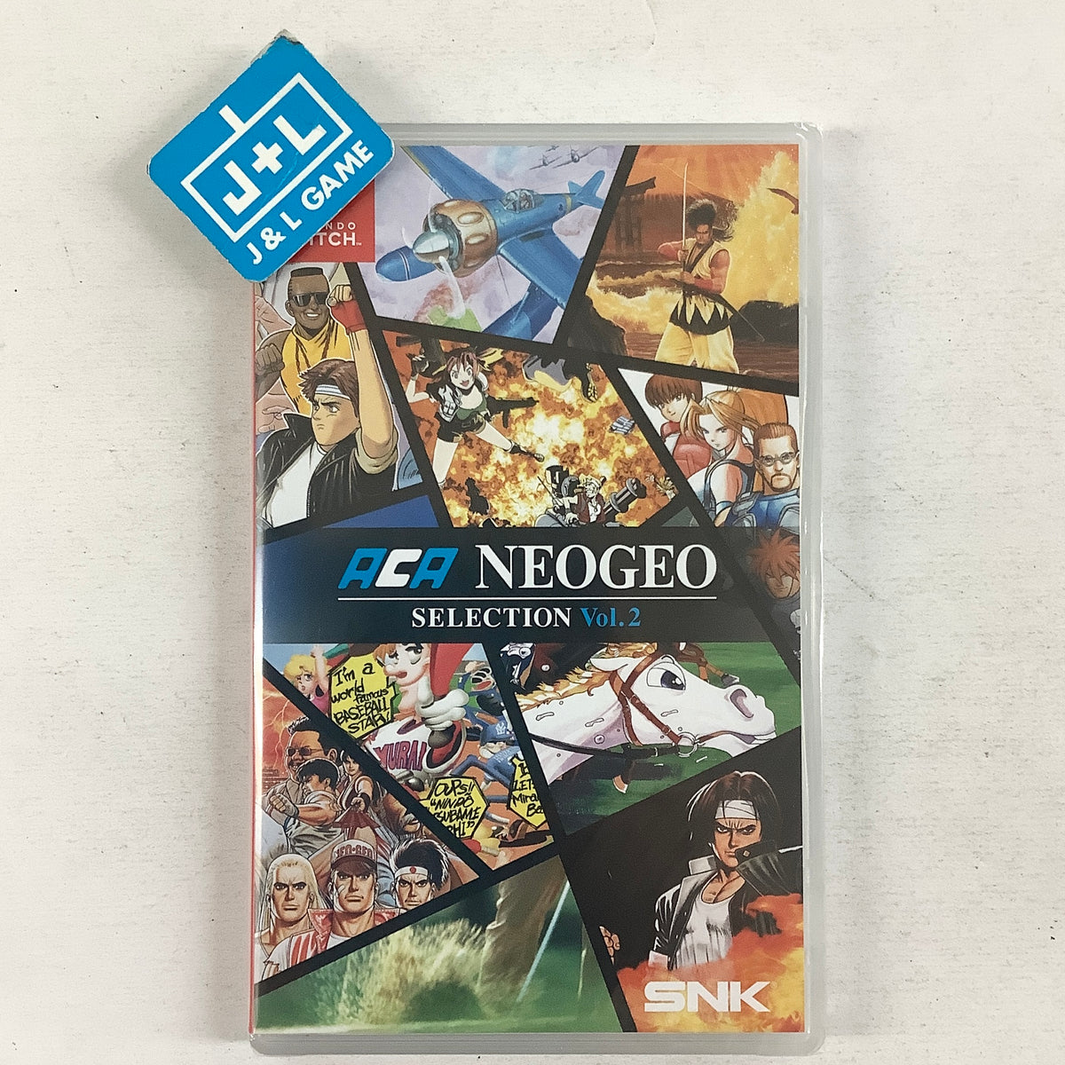 ACA NEOGEO SELECTION VOL 2 Sur Nintendo Switch - Neuf Sous Blister, Version Asiatique Multilingue (FR/EN/DE/ES/IT)