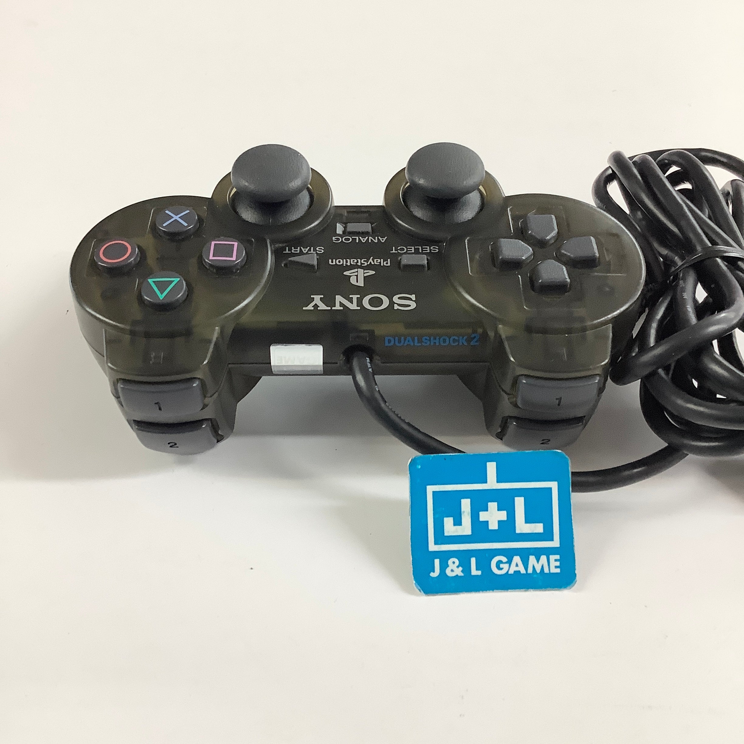 Sony DualShock 2 Controller (Smoke Black) - (PS2) PlayStation 2 [Pre-Owned]