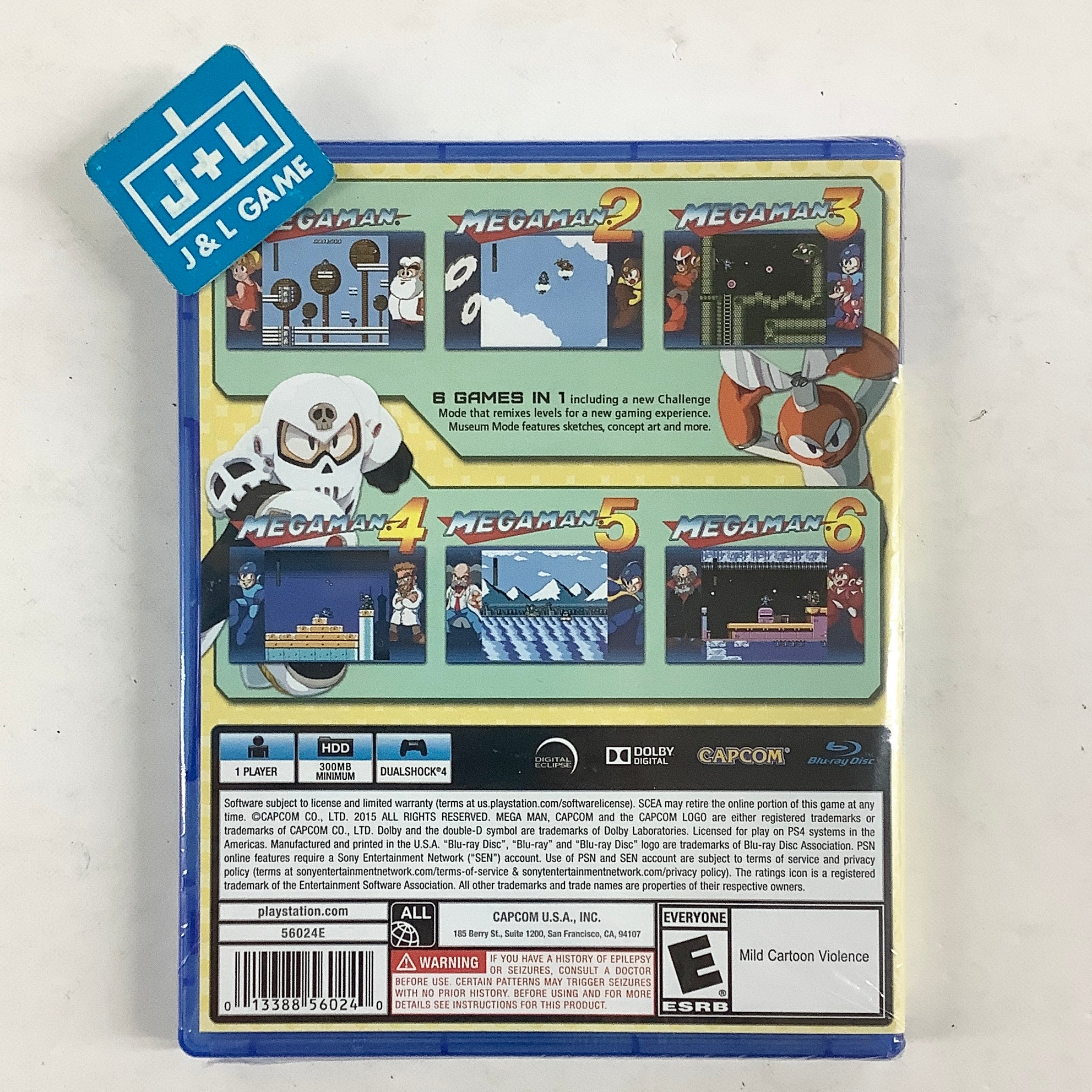 Mega Man Legacy Collection - (PS4) PlayStation 4 Video Games Capcom