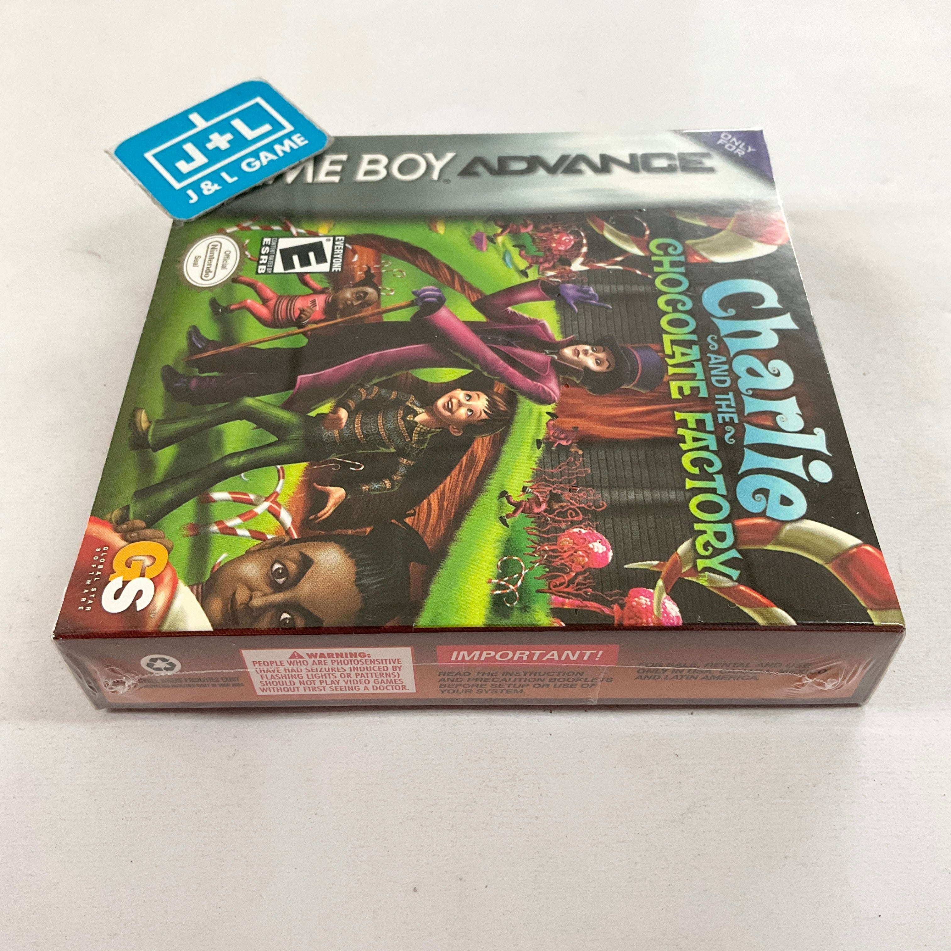 Charlie and the Chocolate Factory - (GBA) Game Boy Advance Video Games Global Star Software   