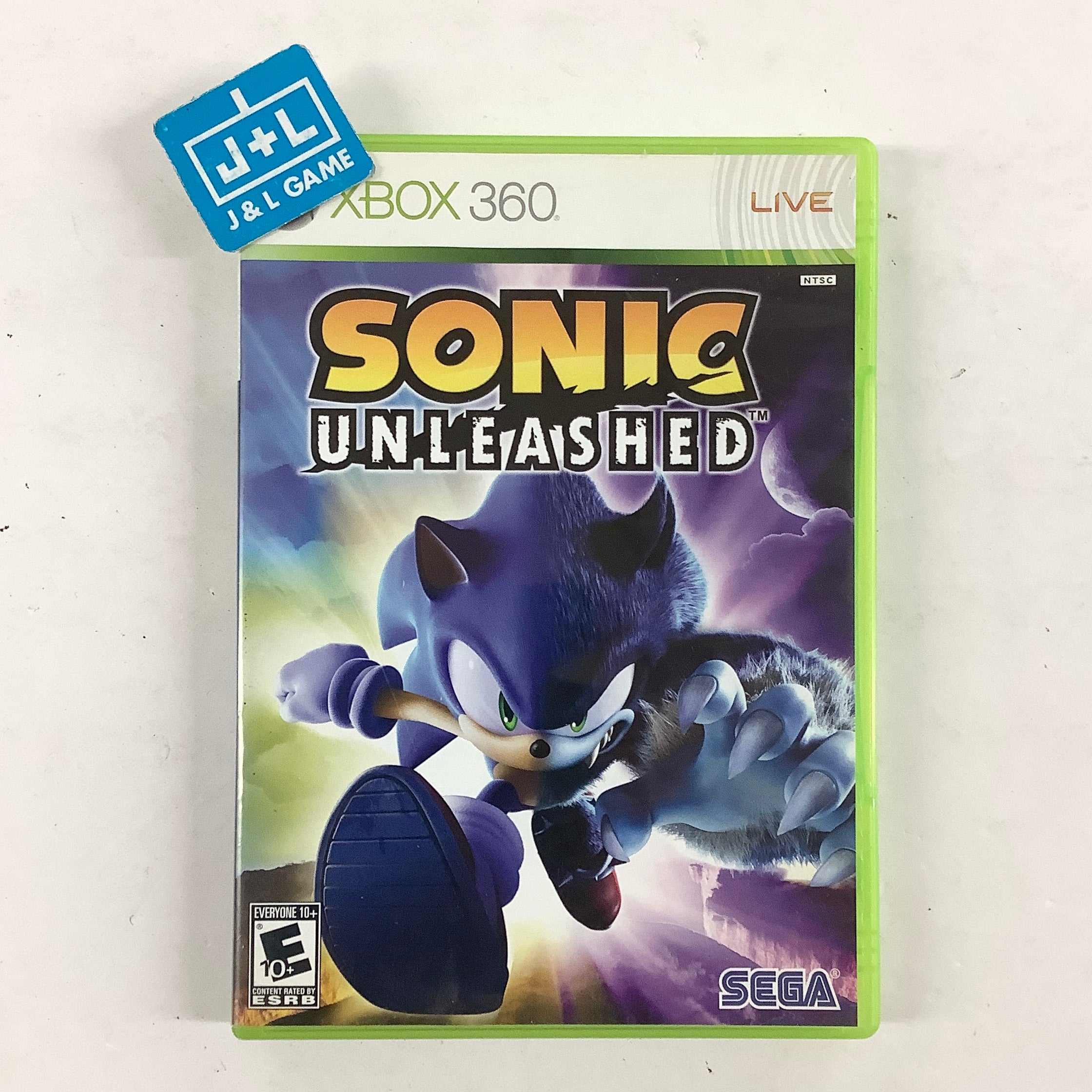 Sonic Unleashed - Xbox 360 [Pre-Owned] Video Games Sega