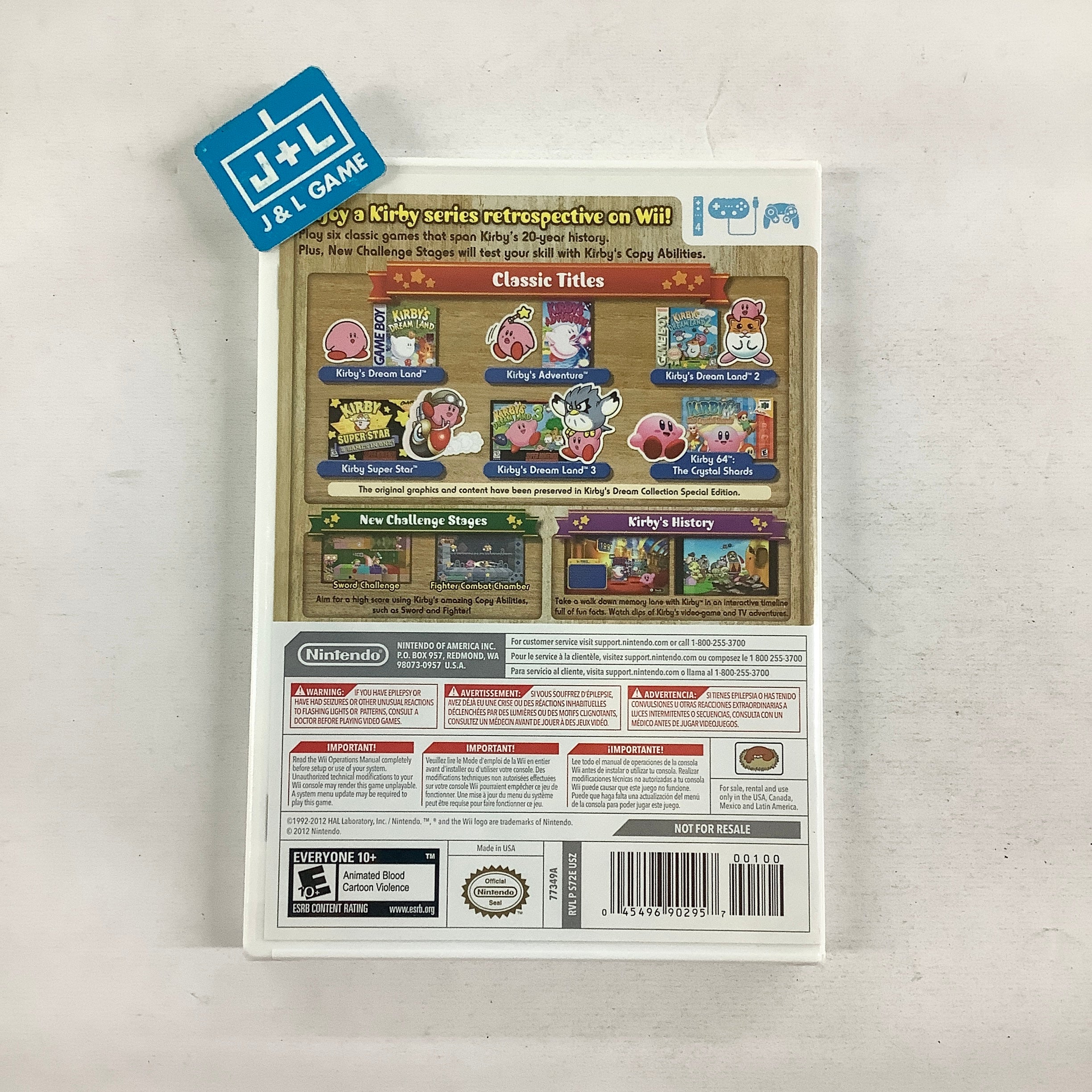Kirby's Dream Collection: Special Edition - Nintendo Wii Video Games Nintendo