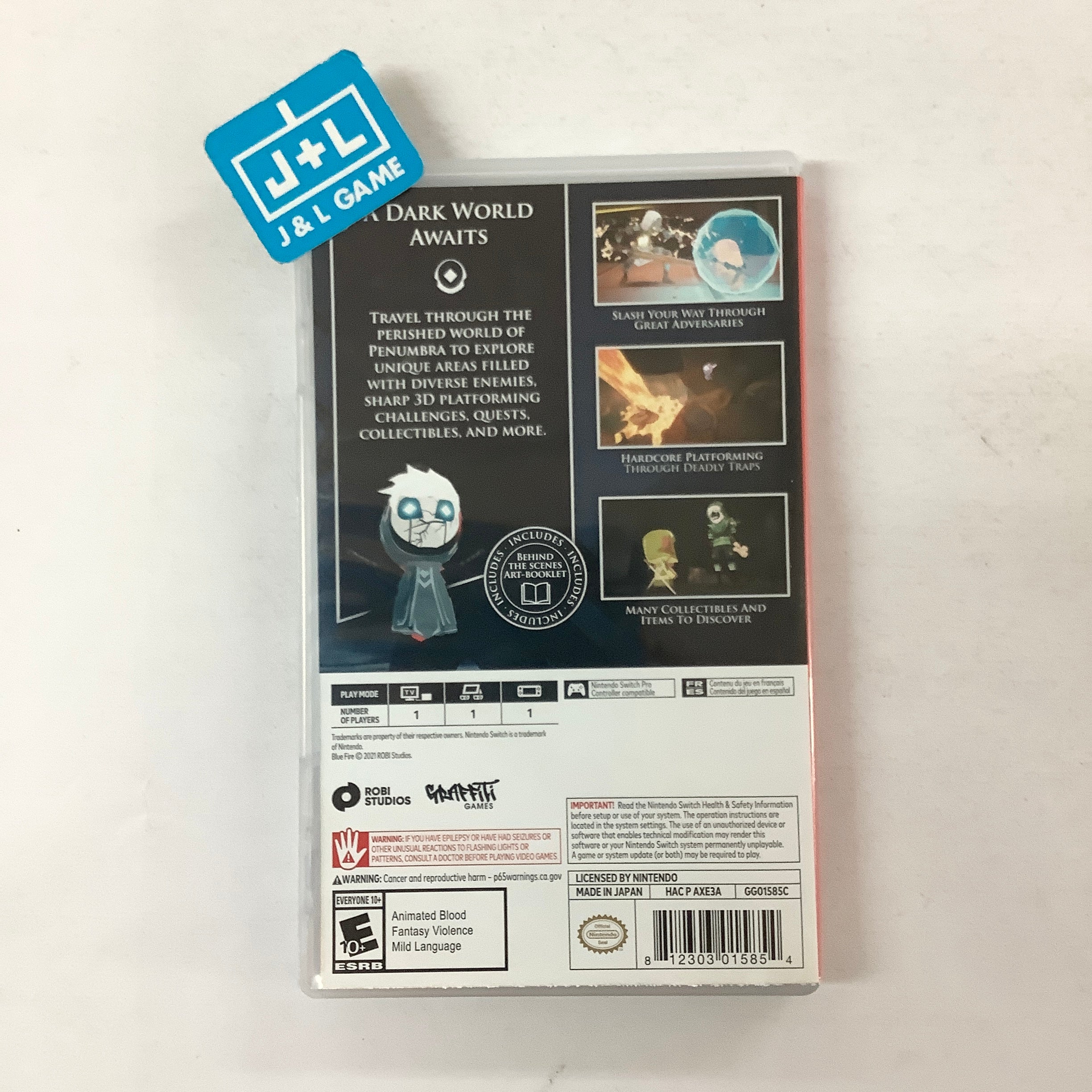 Blue Fire - (NSW) Nintendo Switch [Pre-Owned] Video Games Graffiti Games   
