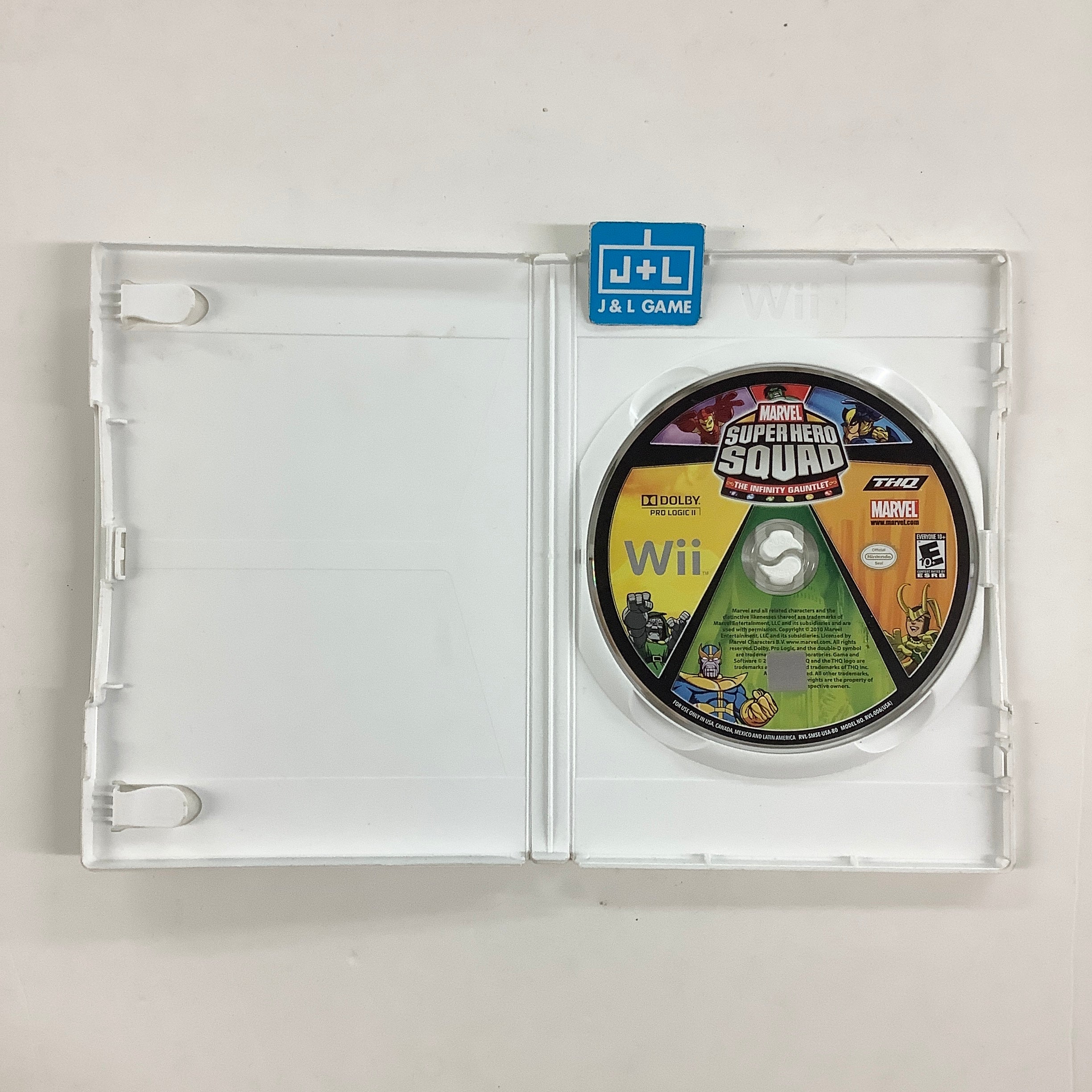 Marvel Super Hero Squad The Infinity Gauntlet - Nintendo Wii [Pre-Owned] Video Games THQ