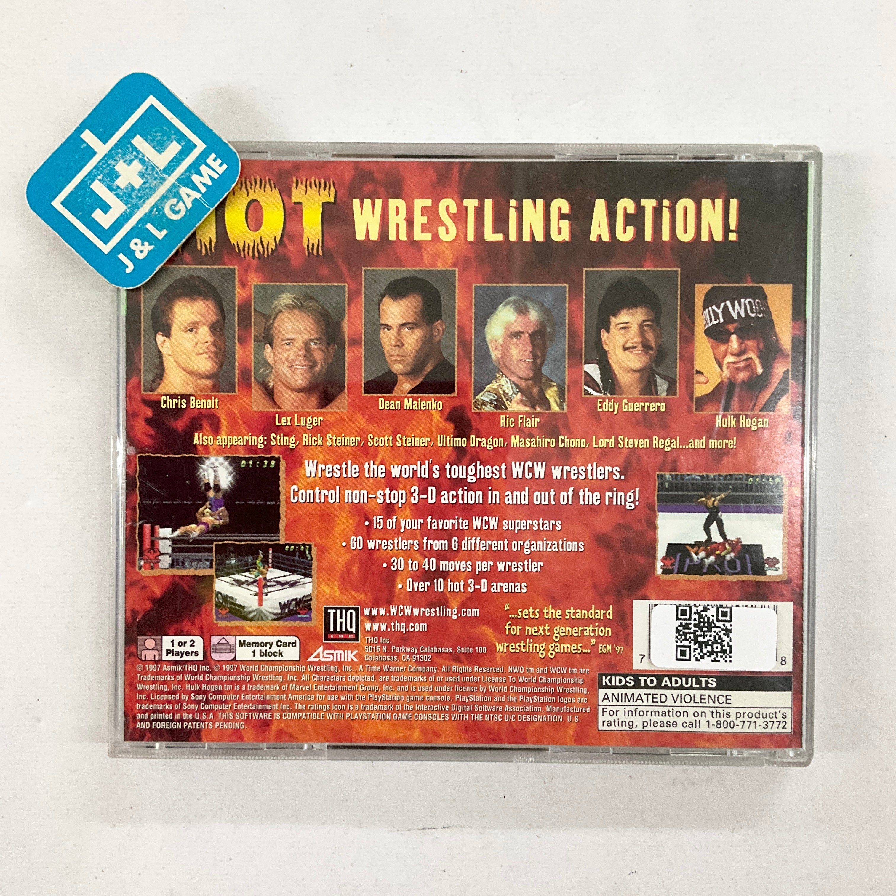 WCW vs. The World (Greatest Hits) - (PS1) PlayStation 1 [Pre-Owned] Video Games Sony   