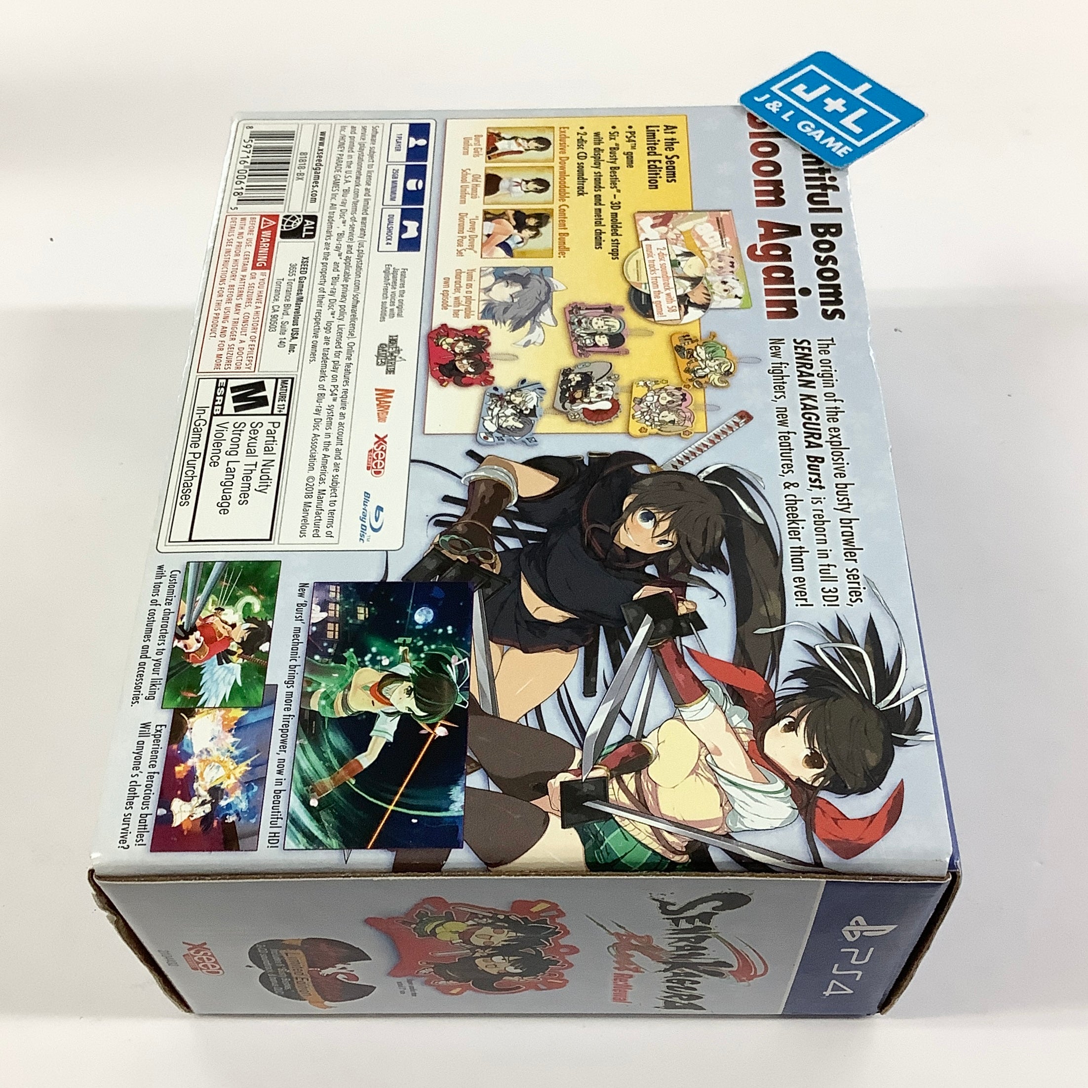 Senran Kagura Burst Re:Newal (At The Seams Edition) - (PS4) PlayStation 4 [Pre-Owned]