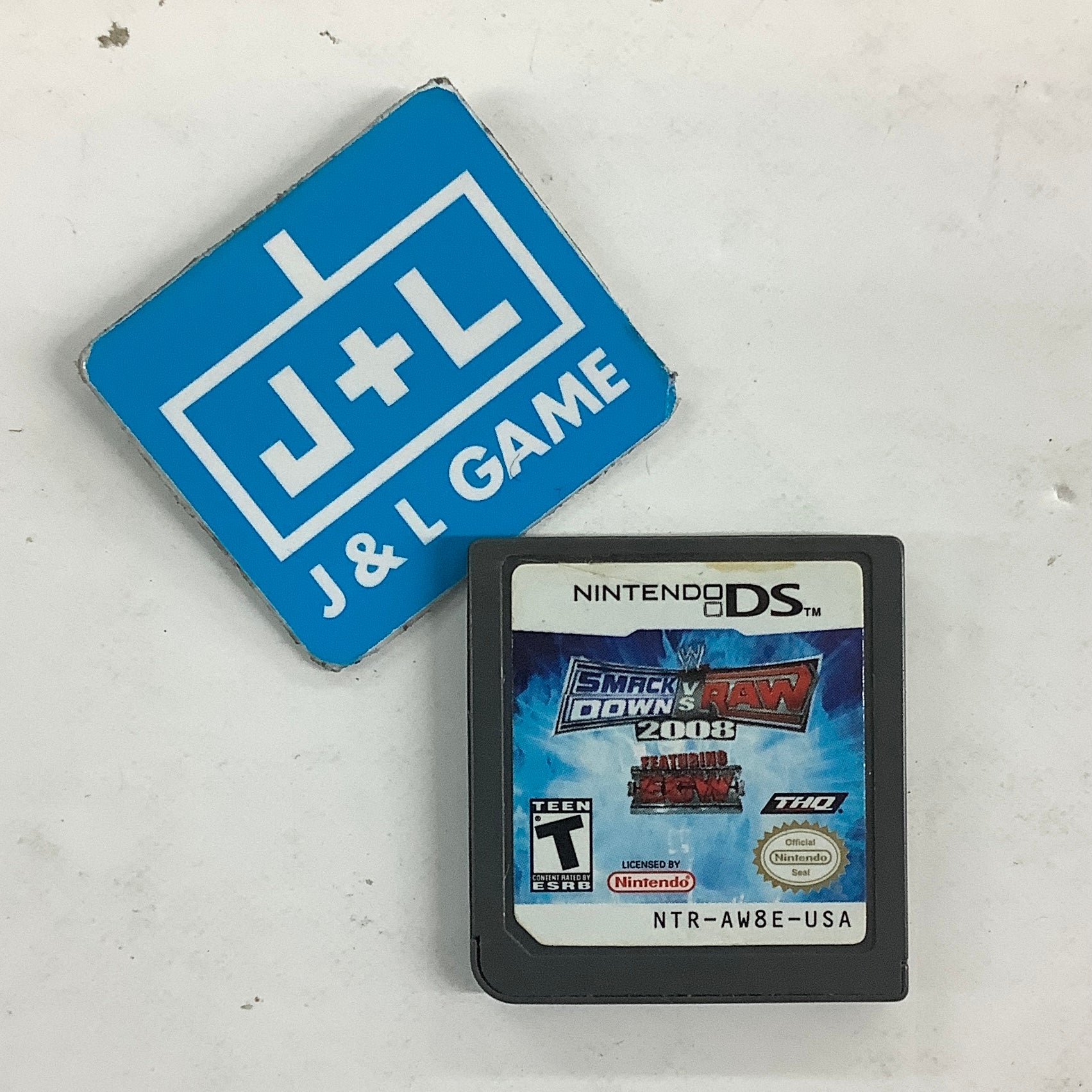 WWE SmackDown vs. Raw 2008 - (NDS) Nintendo DS [Pre-Owned] Video Games THQ