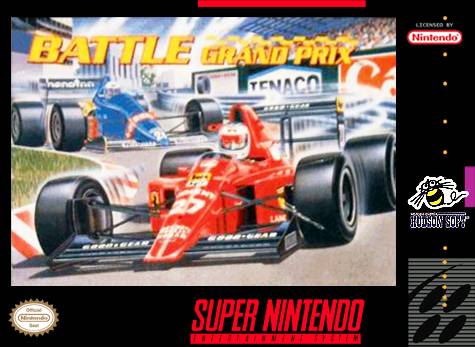 Battle Grand Prix - (SNES) Super Nintendo [Pre-Owned] Video Games Hudson Soft   