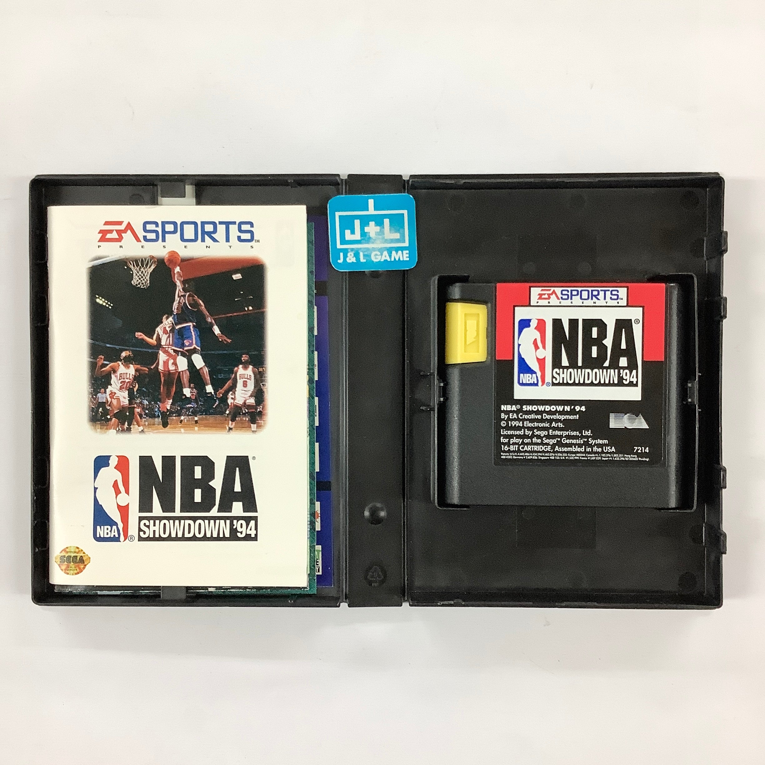 NBA Showdown '94 - (SG) SEGA Genesis [Pre-Owned] Video Games Electronic Arts   