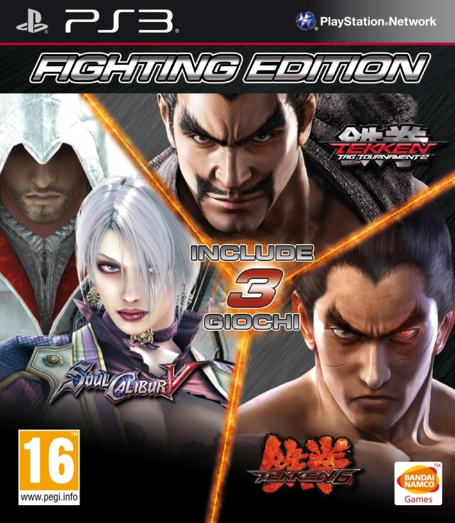 Fighting Edition: Tekken 6/Tekken Tag Tournament 2 and Soul Calibur V - (PS3) PlayStation 3 (Europe Import)