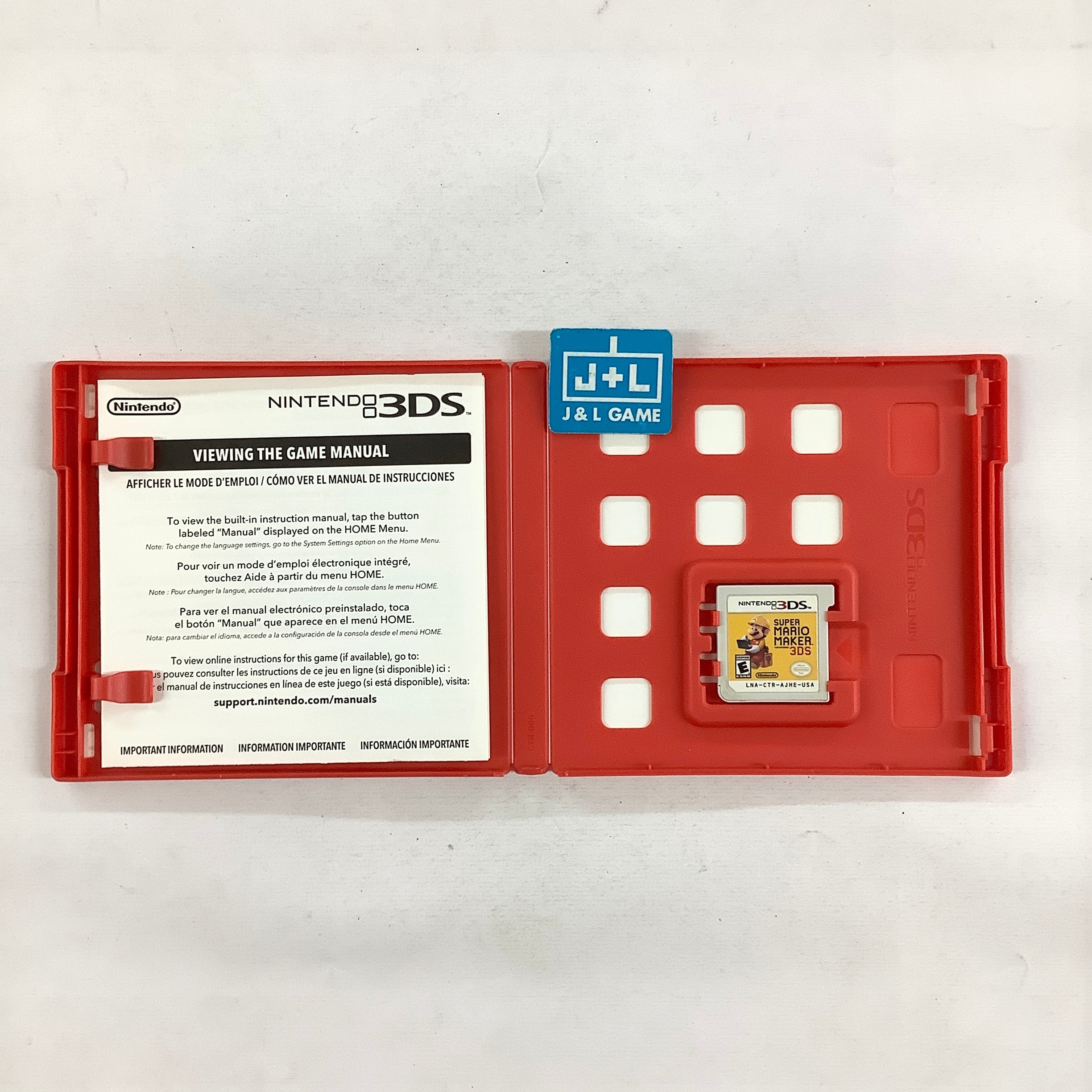 Super Mario Maker for Nintendo 3DS - Nintendo 3DS [Pre-Owned] Video Games Nintendo