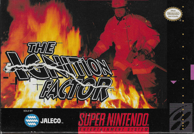 The Ignition Factor - (SNES) Super Nintendo [Pre-Owned] Video Games Jaleco Entertainment   