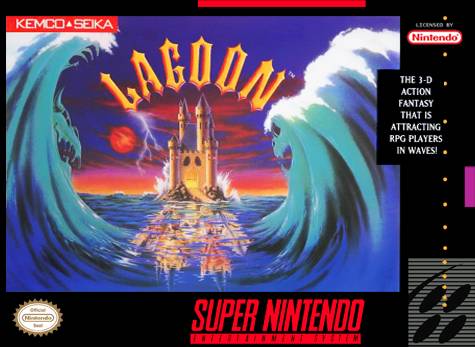 Lagoon - (SNES) Super Nintendo [Pre-Owned] Video Games Kemco   
