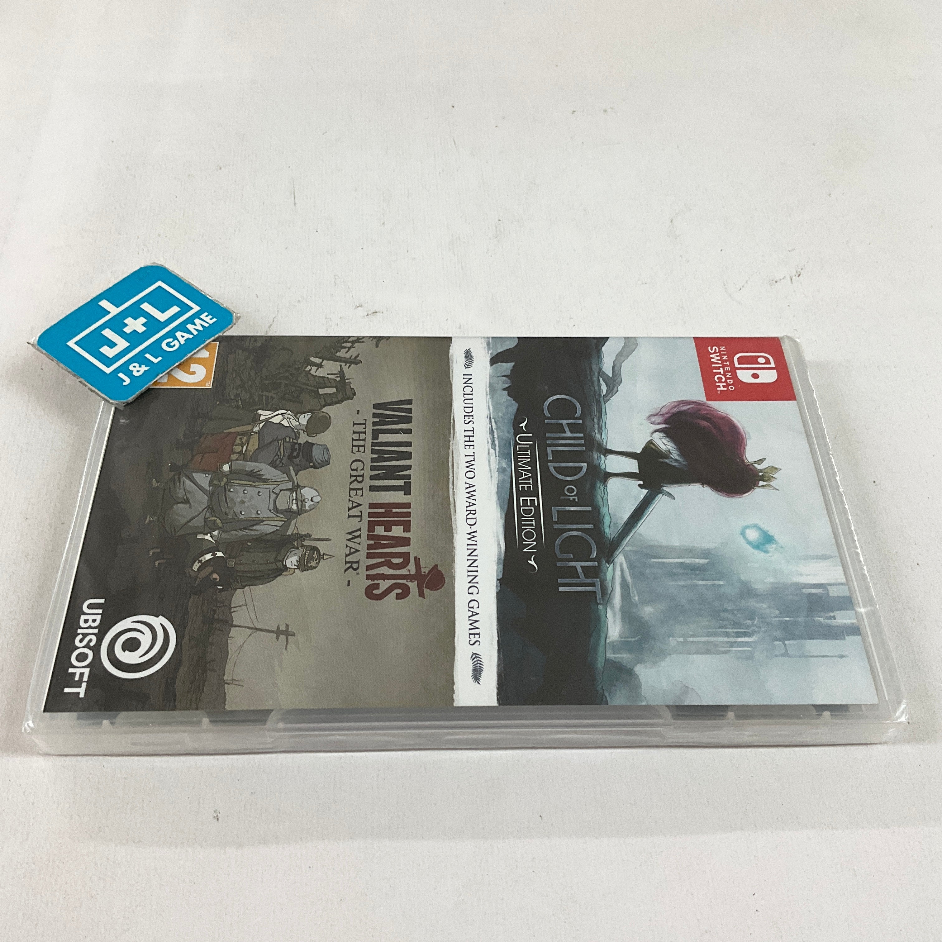 Child of Light Ultimate Edition + Valiant Hearts: The Great War - (NSW) Nintendo Switch (European Import) Video Games Ubisoft