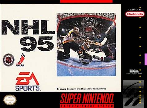 NHL 95 - (SNES) Super Nintendo [Pre-Owned] Video Games EA Sports