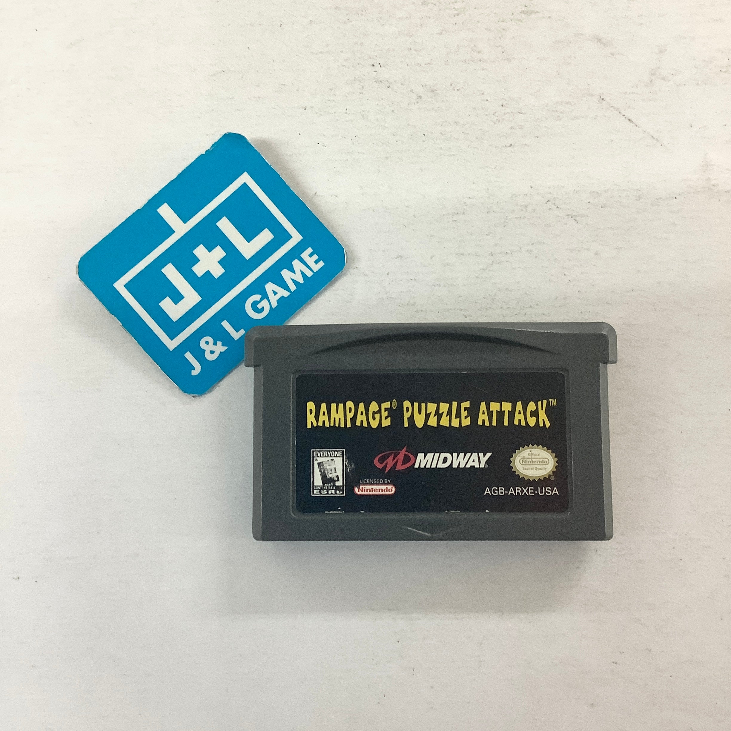 Rampage: Puzzle Attack - (GBA) Game Boy Advance [Pre-Owned] Video Games Midway   