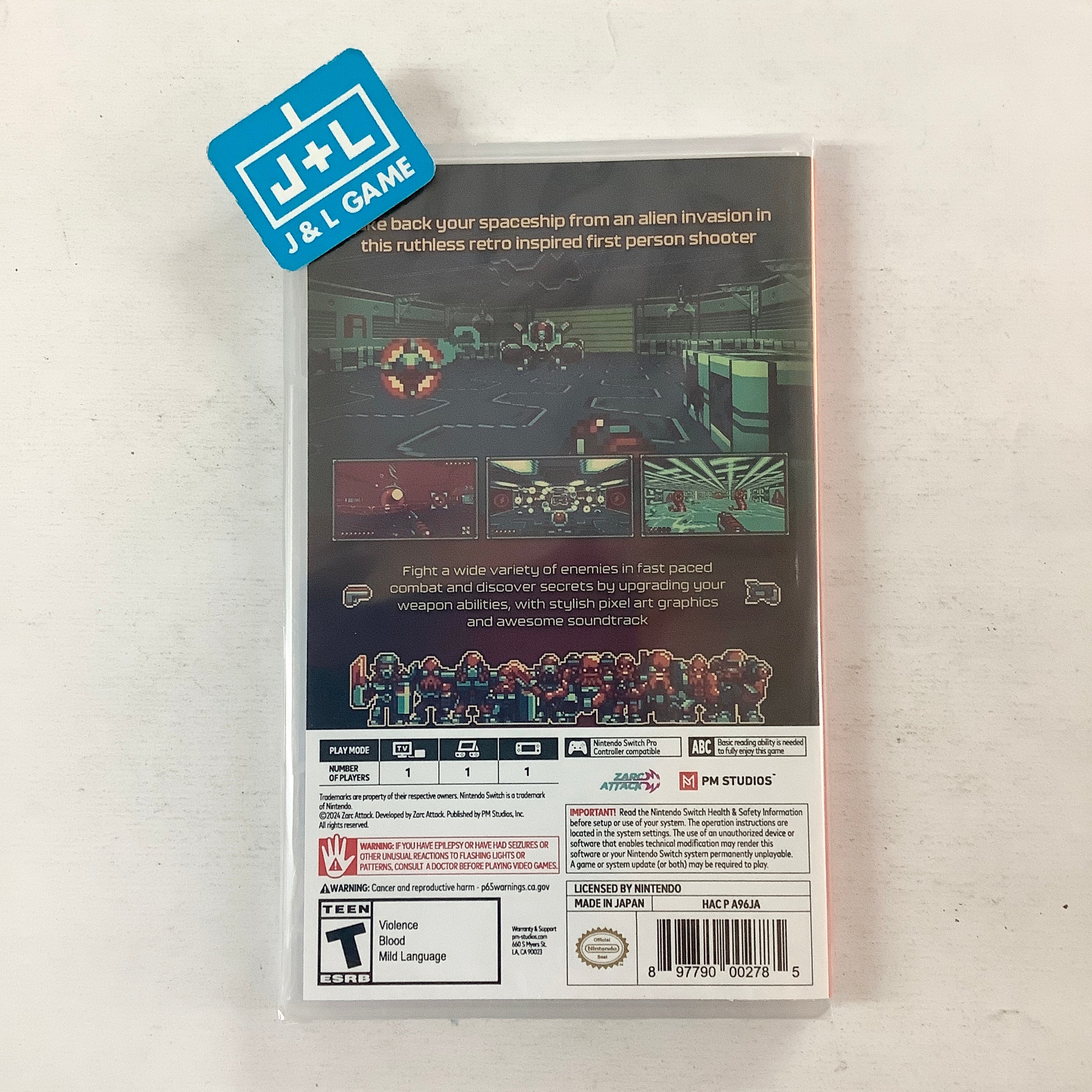Exophobia - (NSW) Nintendo Switch Video Games PM Studios   