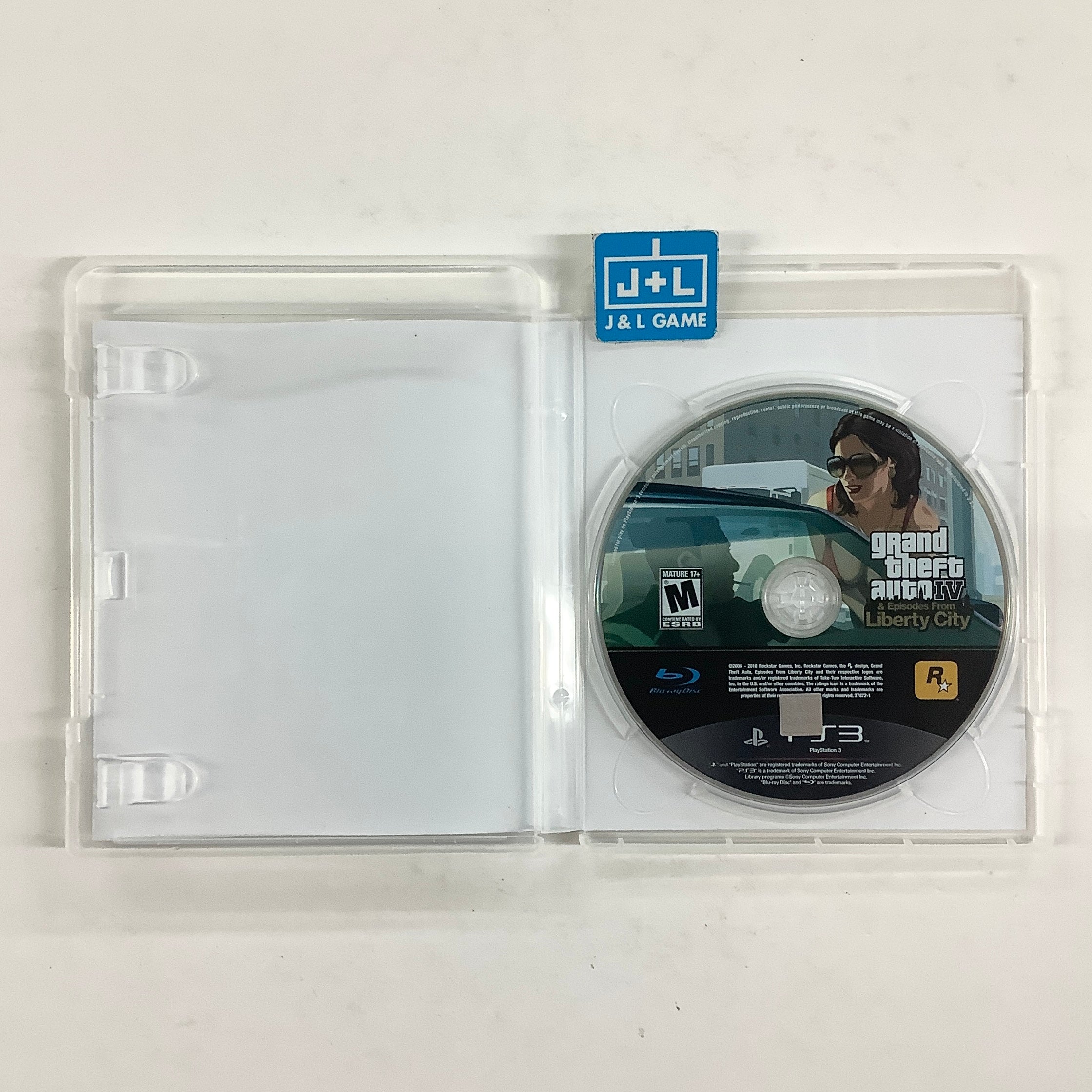 Grand Theft Auto IV & Episodes from Liberty City: The Complete Edition - (PS3) PlayStation 3 [Pre-Owned] Video Games Rockstar Games