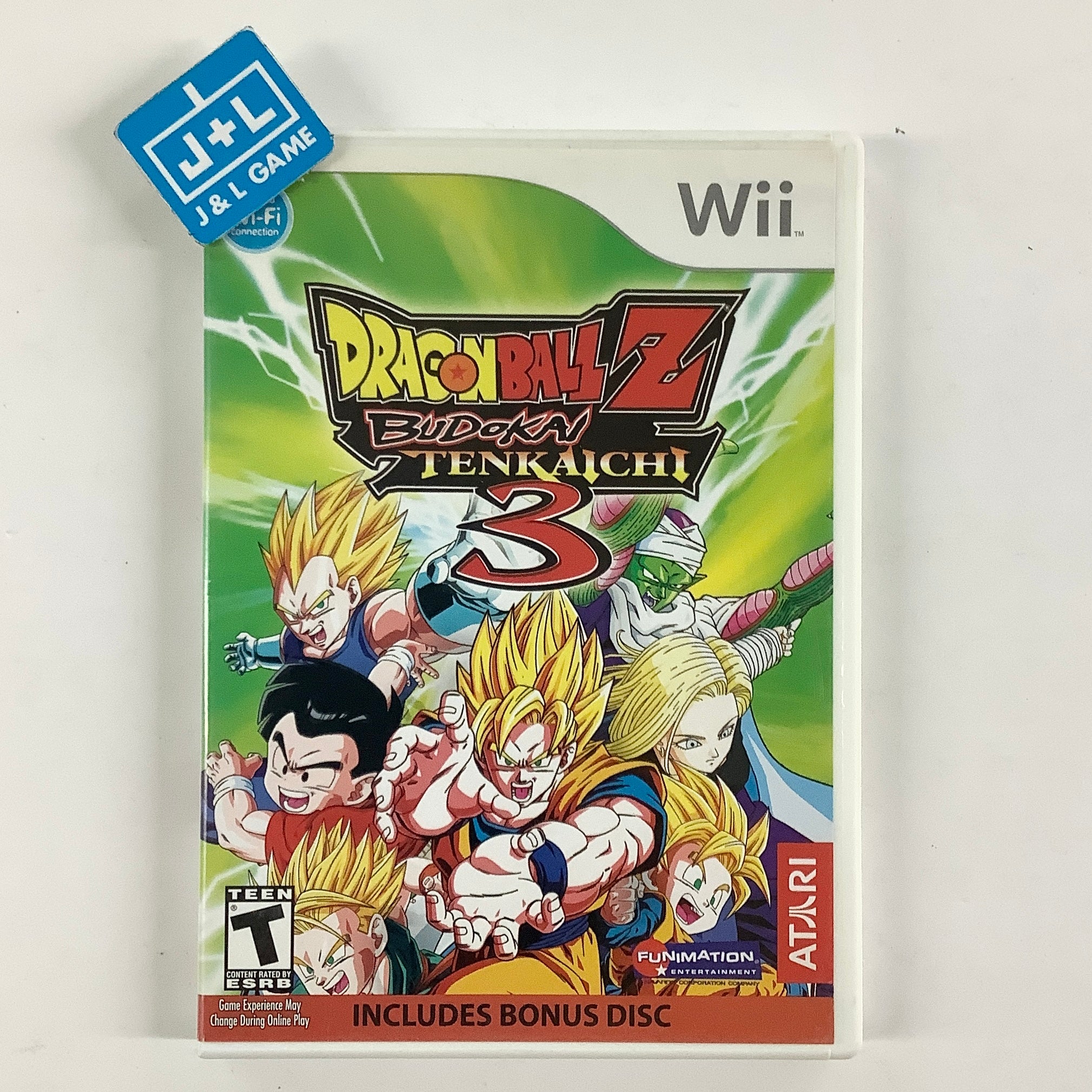 Dragon Ball Z: Budokai Tenkaichi 3 (With Bonus Disc) - Nintendo Wii [Pre-Owned]