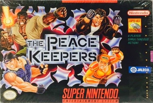 The Peace Keepers - (SNES) Super Nintendo [Pre-Owned] Video Games Jaleco Entertainment   