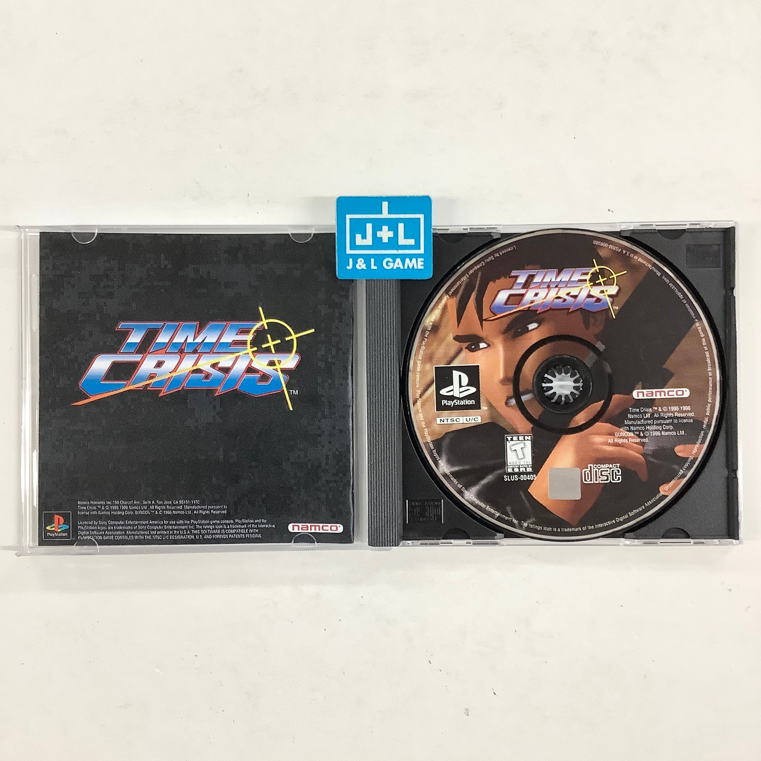 Time Crisis - (PS1) PlayStation 1 [Pre-Owned] Video Games Namco