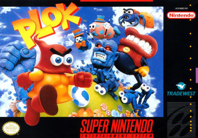Plok - (SNES) Super Nintendo [Pre-Owned]