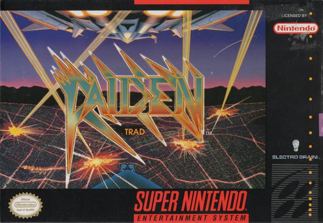 Raiden Trad - (SNES) Super Nintendo [Pre-Owned] Video Games Electro Brain   