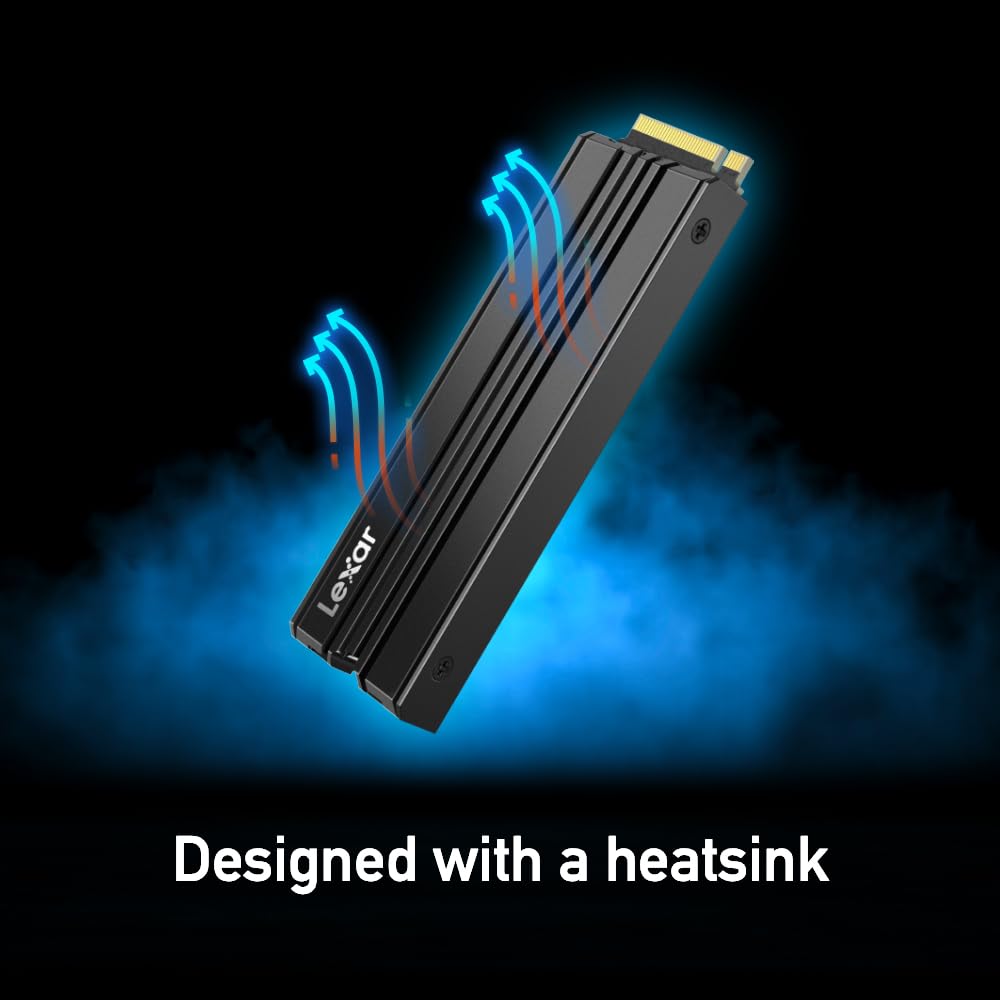 Lexar 2TB NM790 SSD with Heatsink PCIe Gen4 NVMe M.2 - (PS5) PlayStation 5 [Pre-Owned] ACCESSORIES Lexar