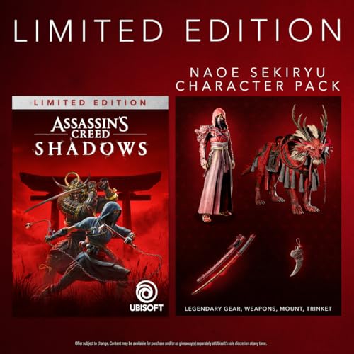 Assassin’s Creed Shadows (Limited Edition) - (PS5) PlayStation 5 Video Games Ubisoft