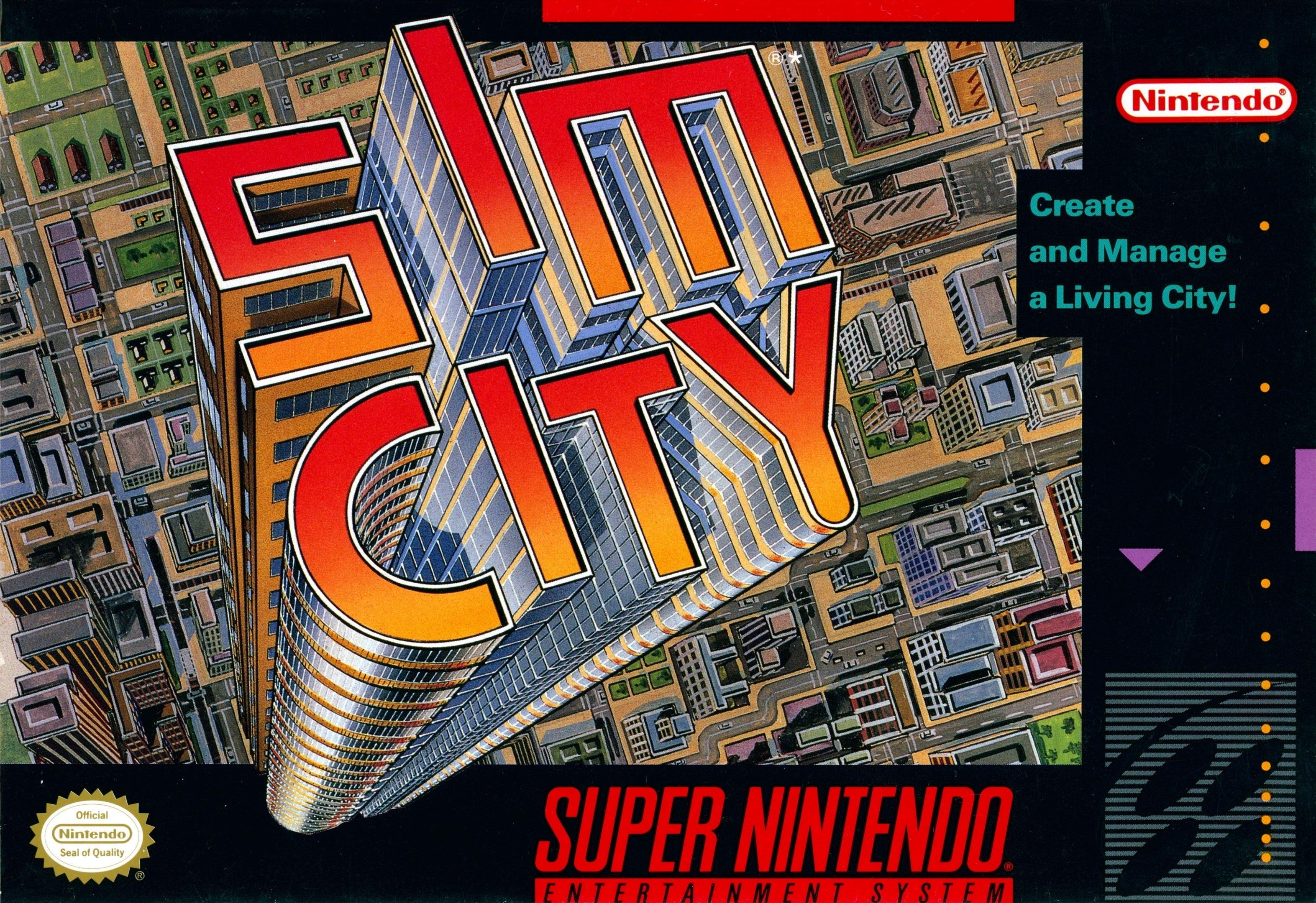 SimCity - (SNES) Super Nintendo [Pre-Owned]