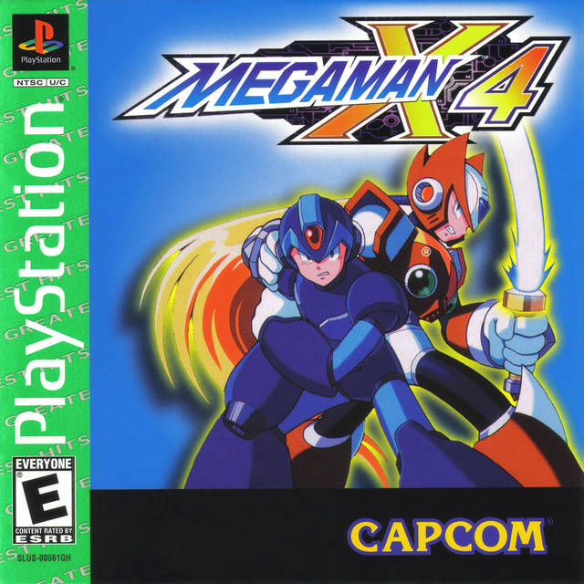 Mega Man X4 (Greatest Hits) - (PS1) PlayStation 1 [Pre-Owned] Video Games Capcom   