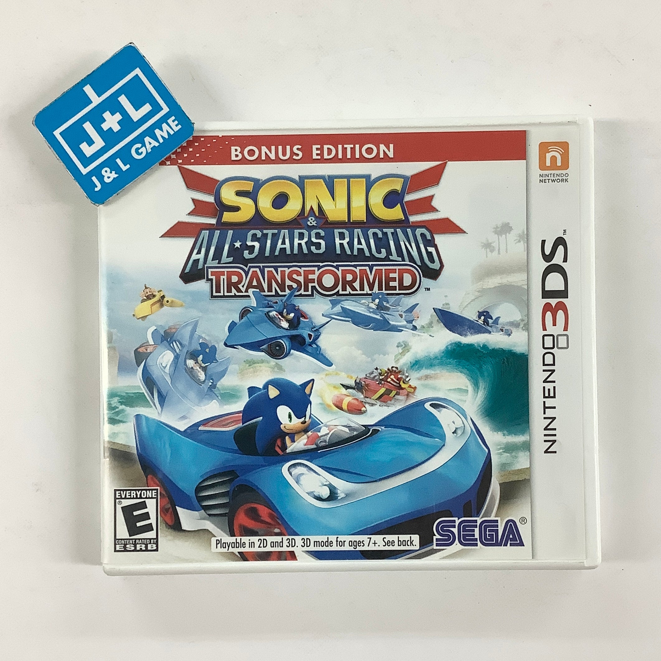 Sonic & All-Stars Racing Transformed - Nintendo 3DS [Pre-Owned]