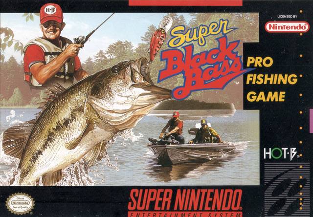 Super Black Bass - (SNES) Super Nintendo [Pre-Owned] Video Games Hot-B   