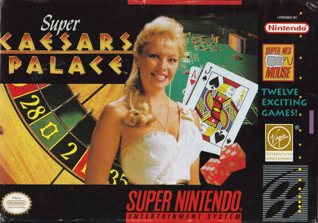 Super Caesars Palace - (SNES) Super Nintendo [Pre-Owned] Video Games Virgin Interactive   