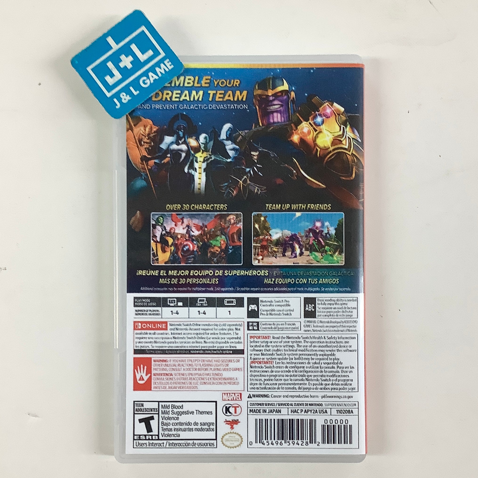 Marvel Ultimate Alliance 3: The Black Order - (NSW) Nintendo Switch [Pre-Owned] Video Games Nintendo